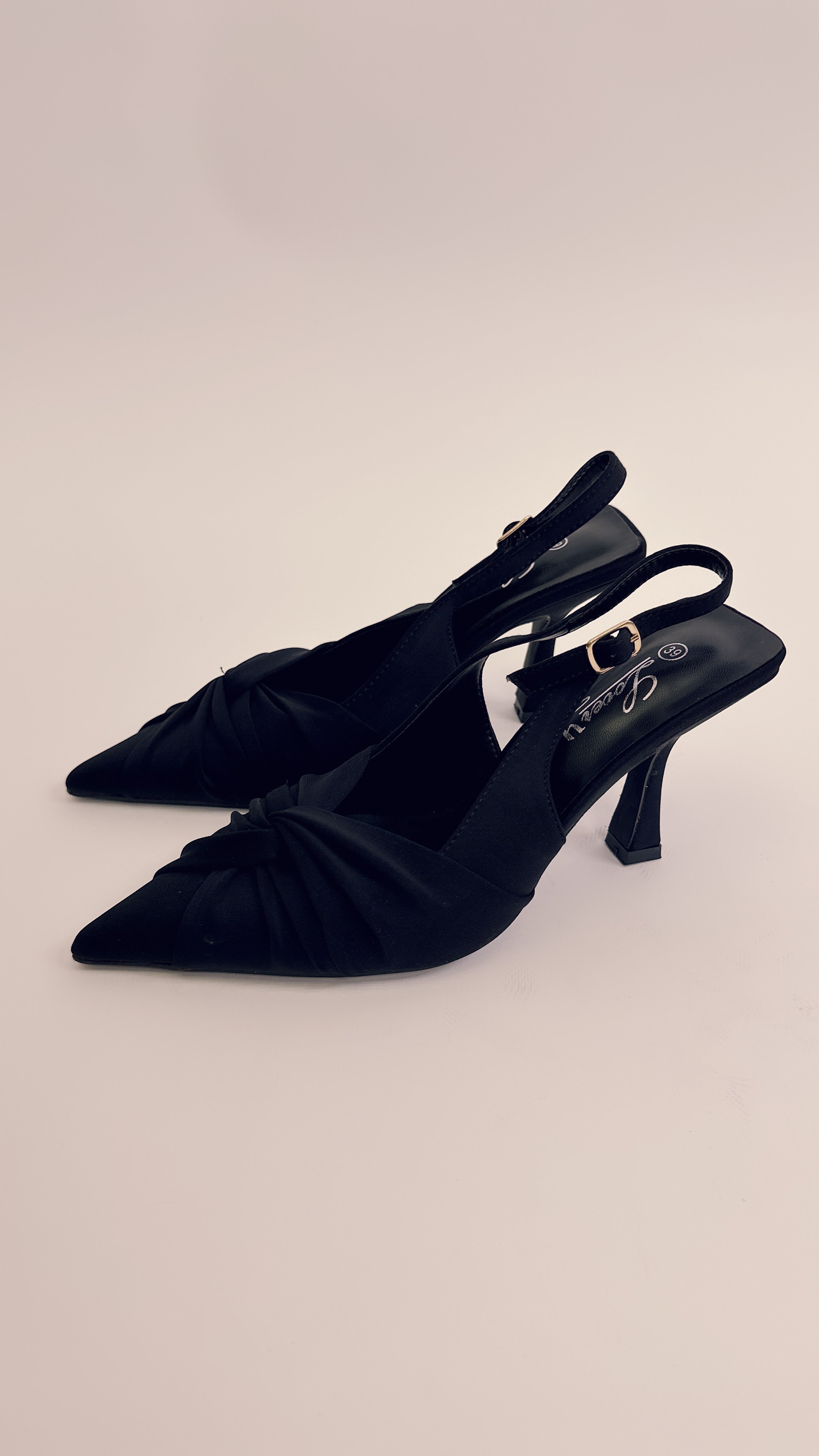 Slingback black 3119