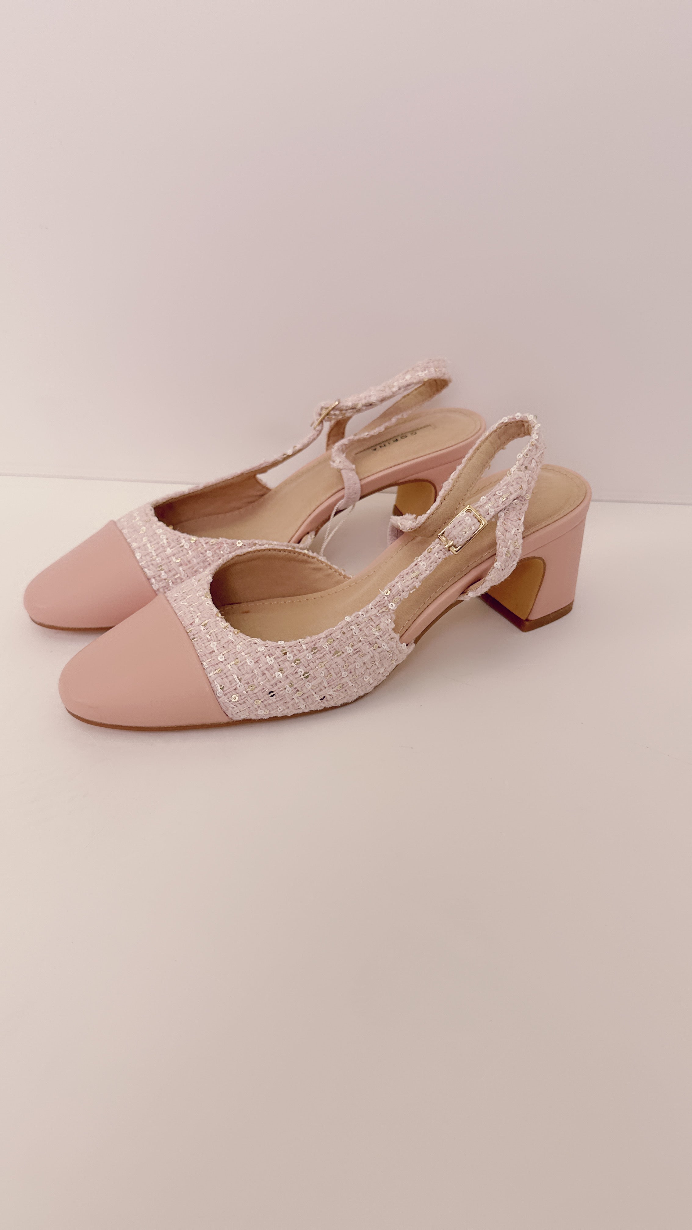 Slingback corina rosa