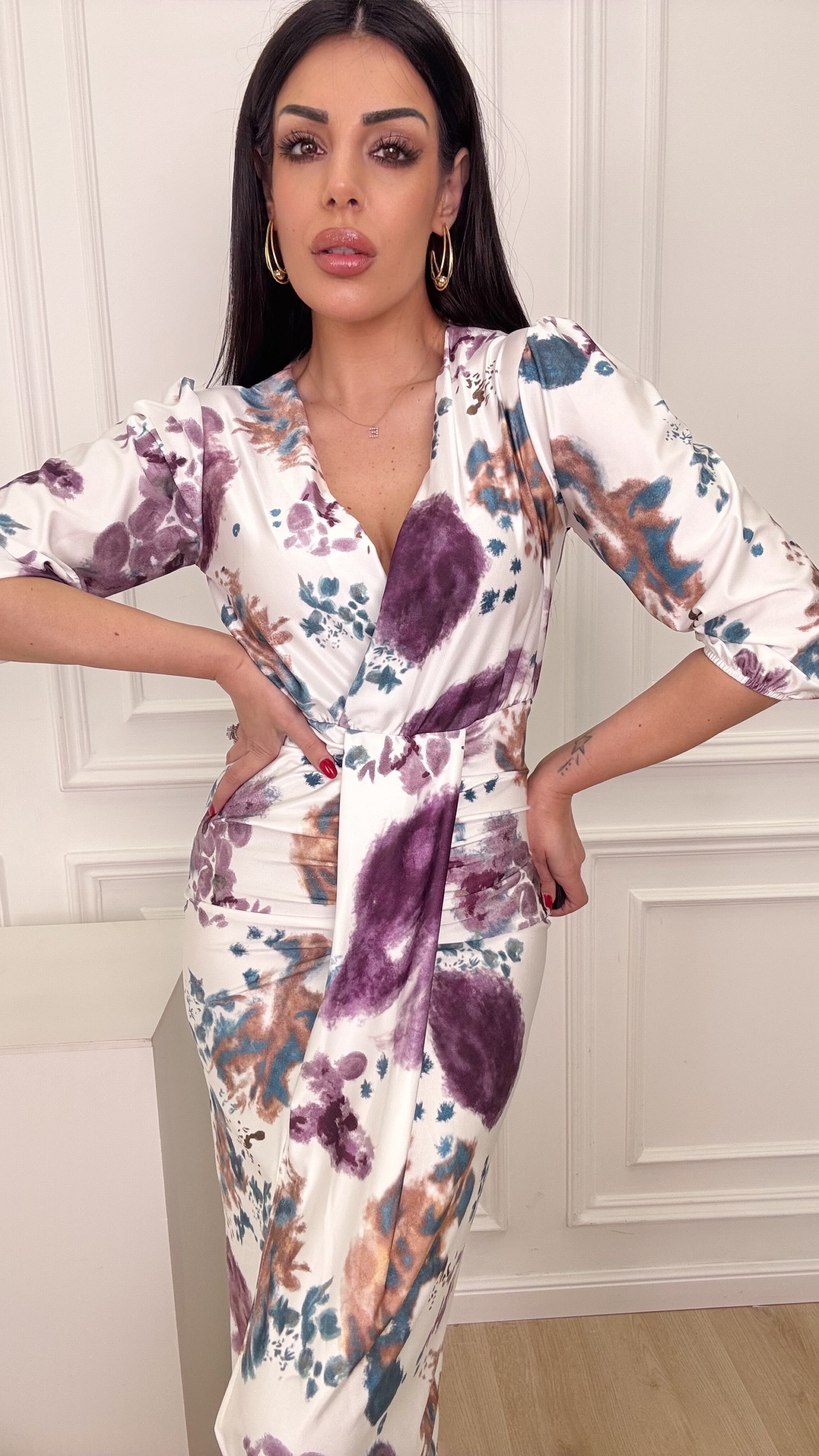 Dress Milena violet