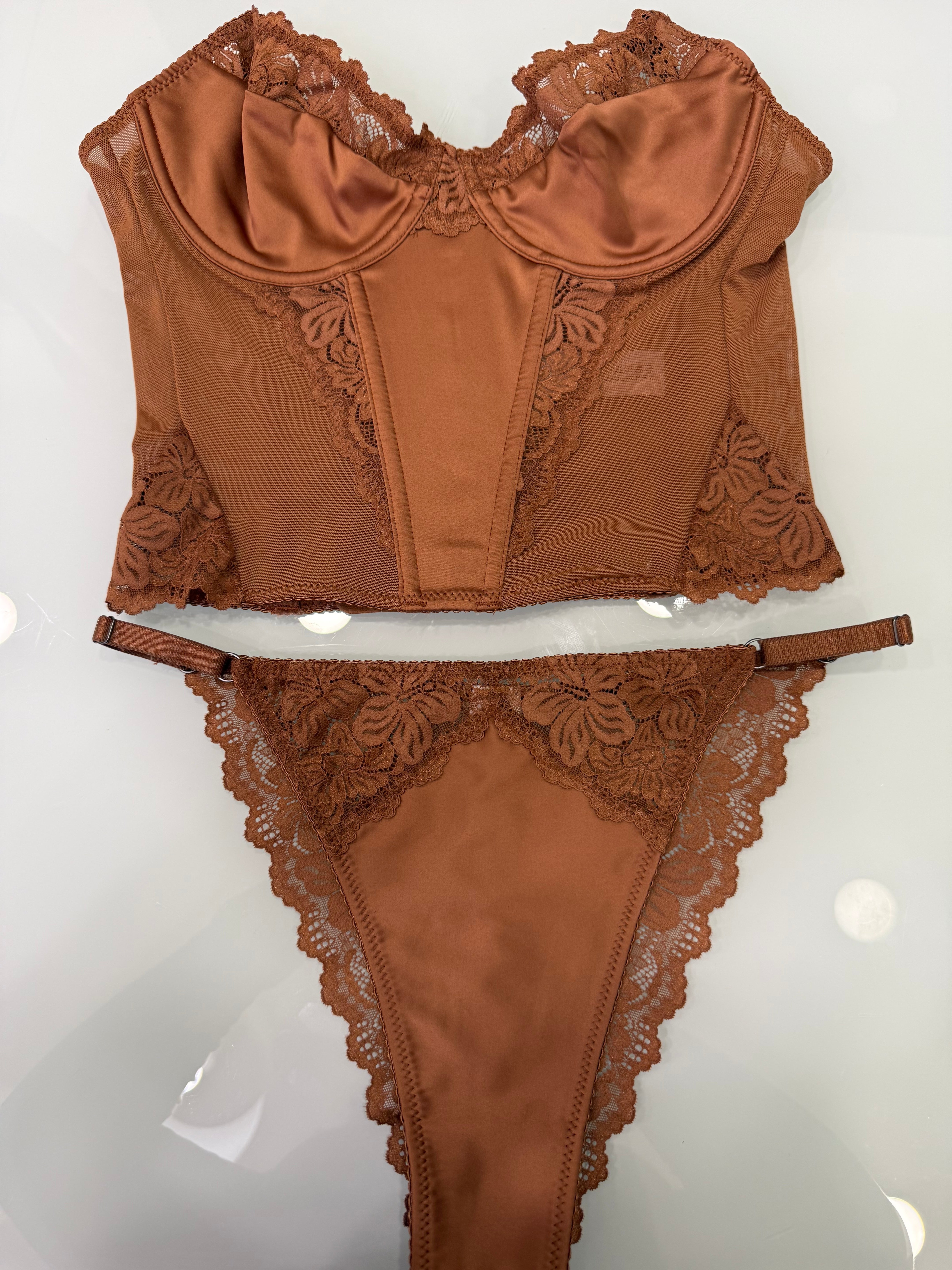 Set lingerie bralette