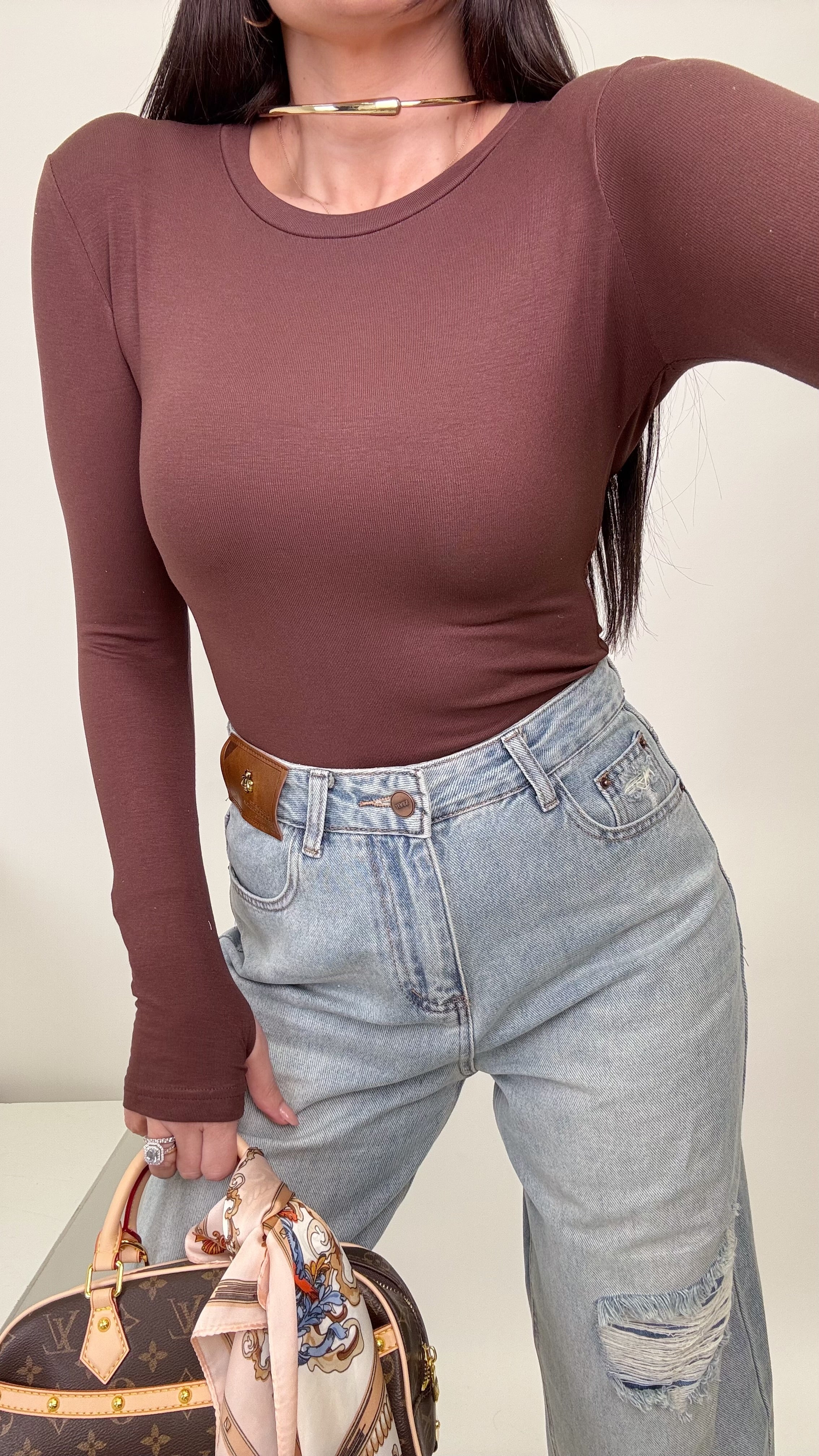 Denim sabbiato 7/8