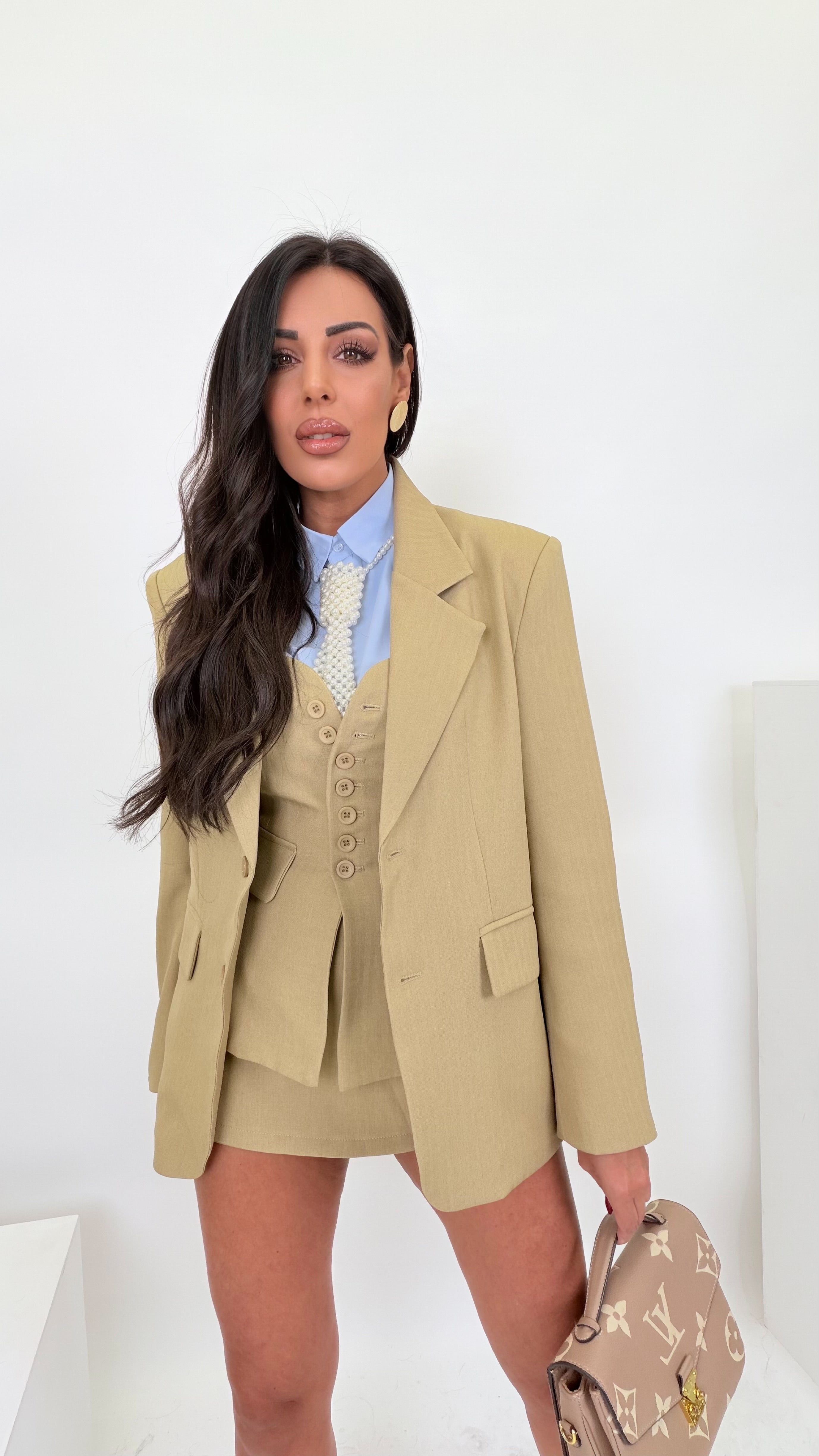 Coordinato Diana beige