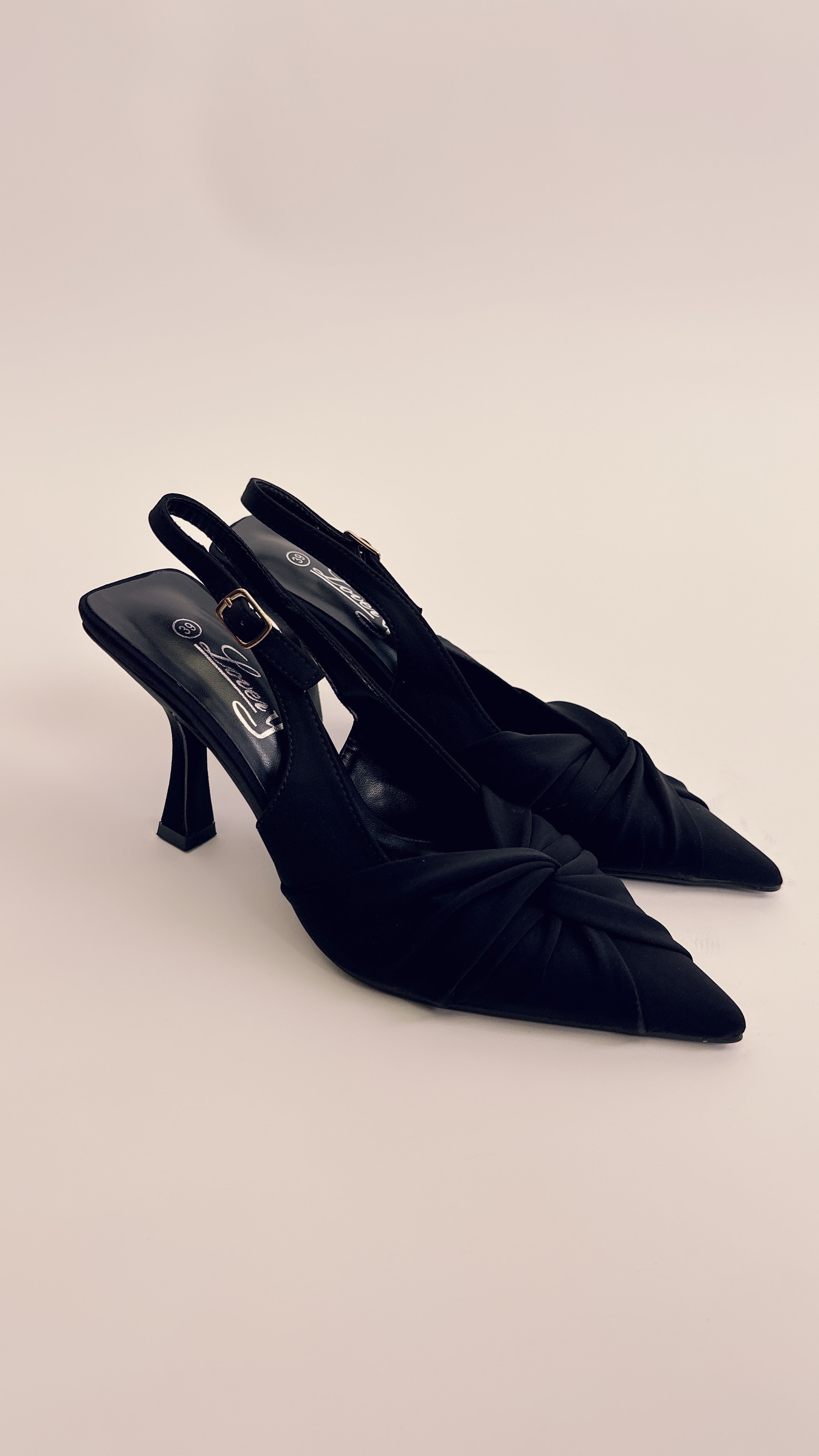 Slingback black 3119