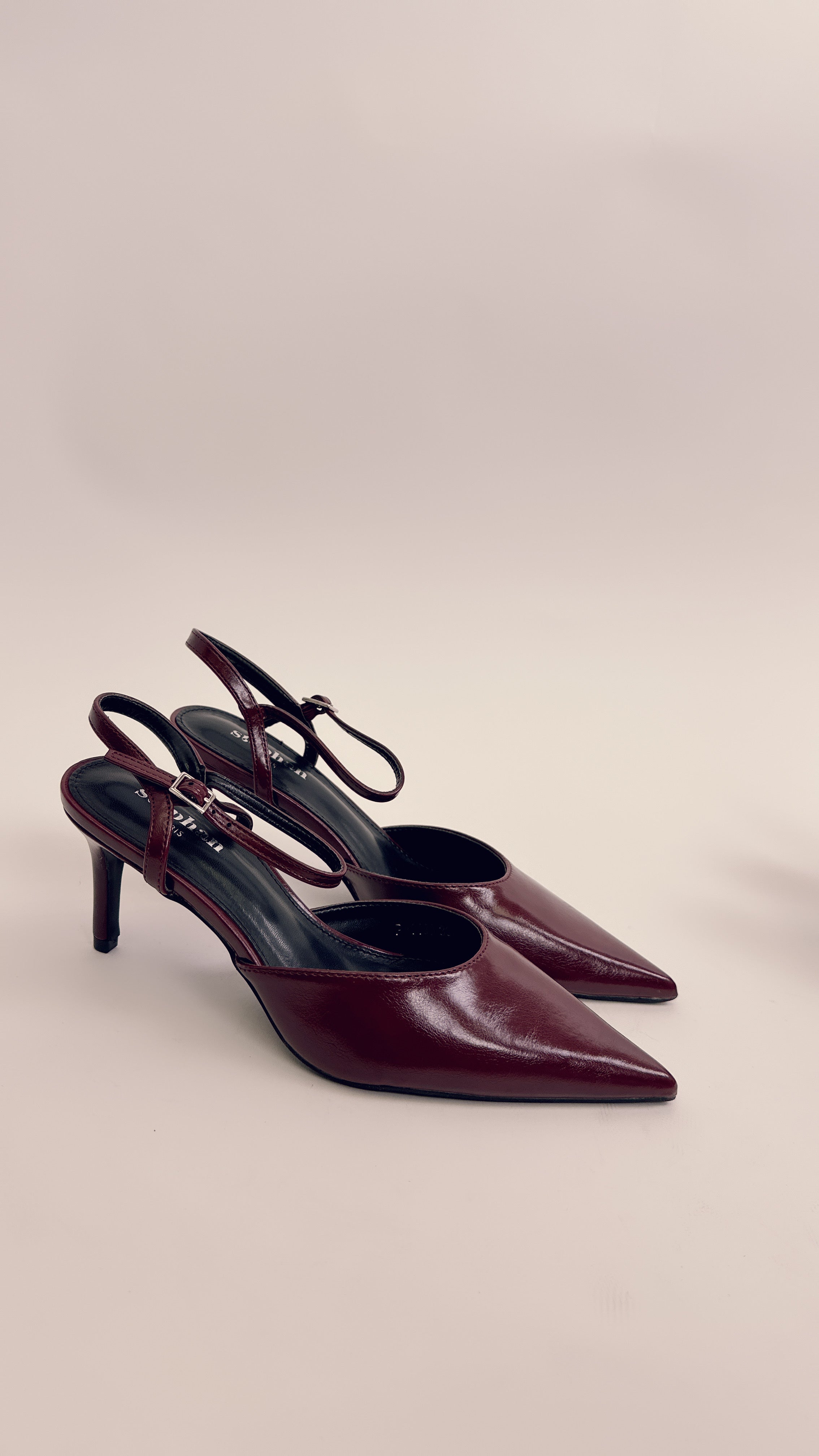 Slingback bordoux P1433
