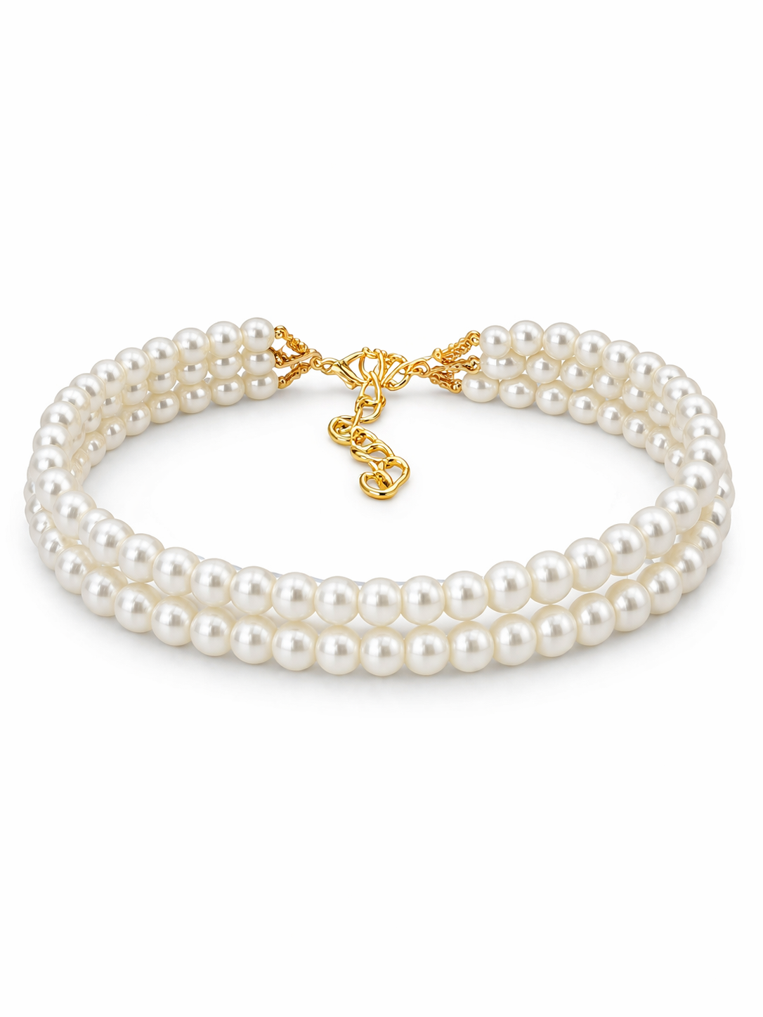 Collana girocollo perle