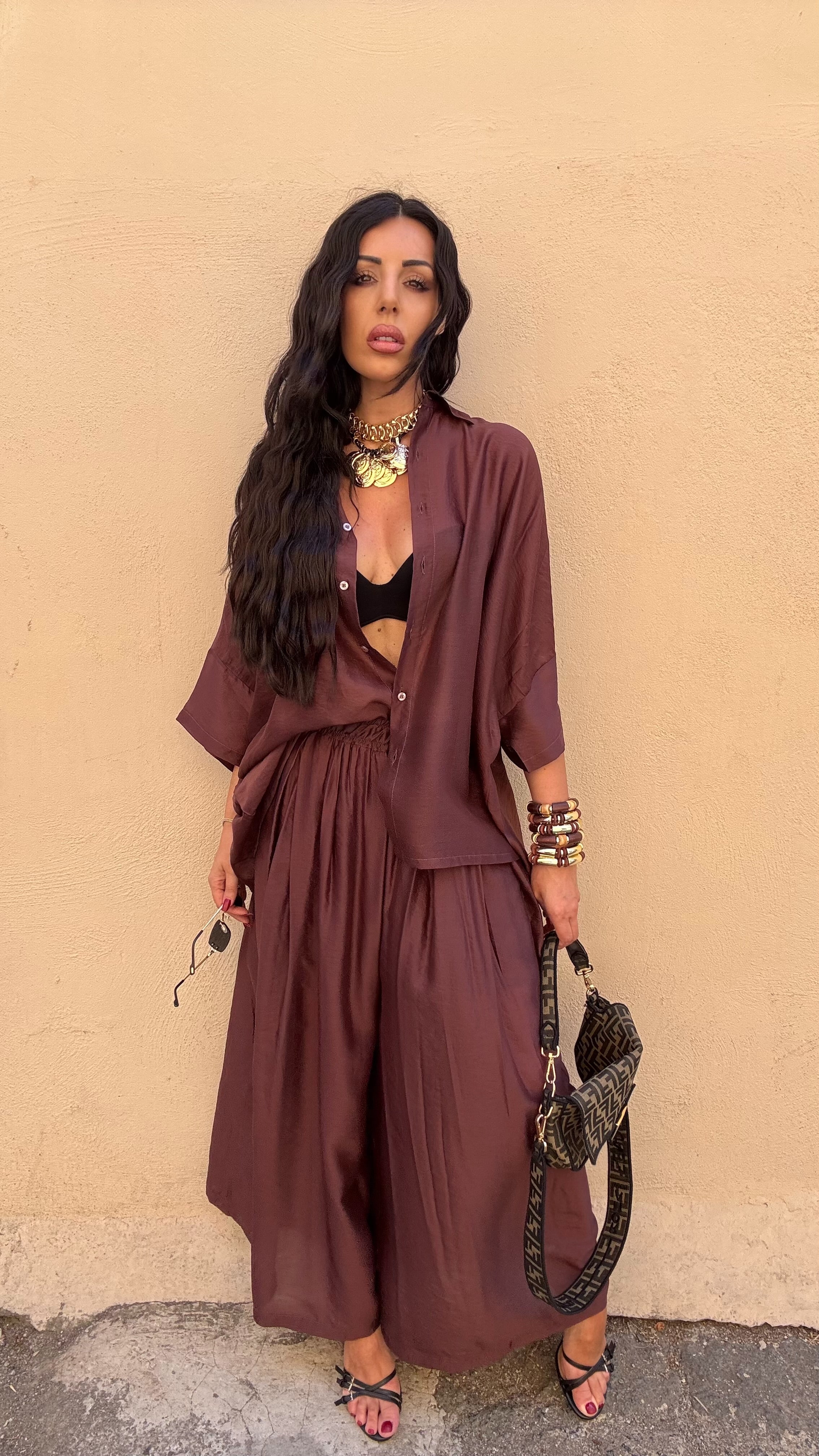 Coordinato extra light moka
