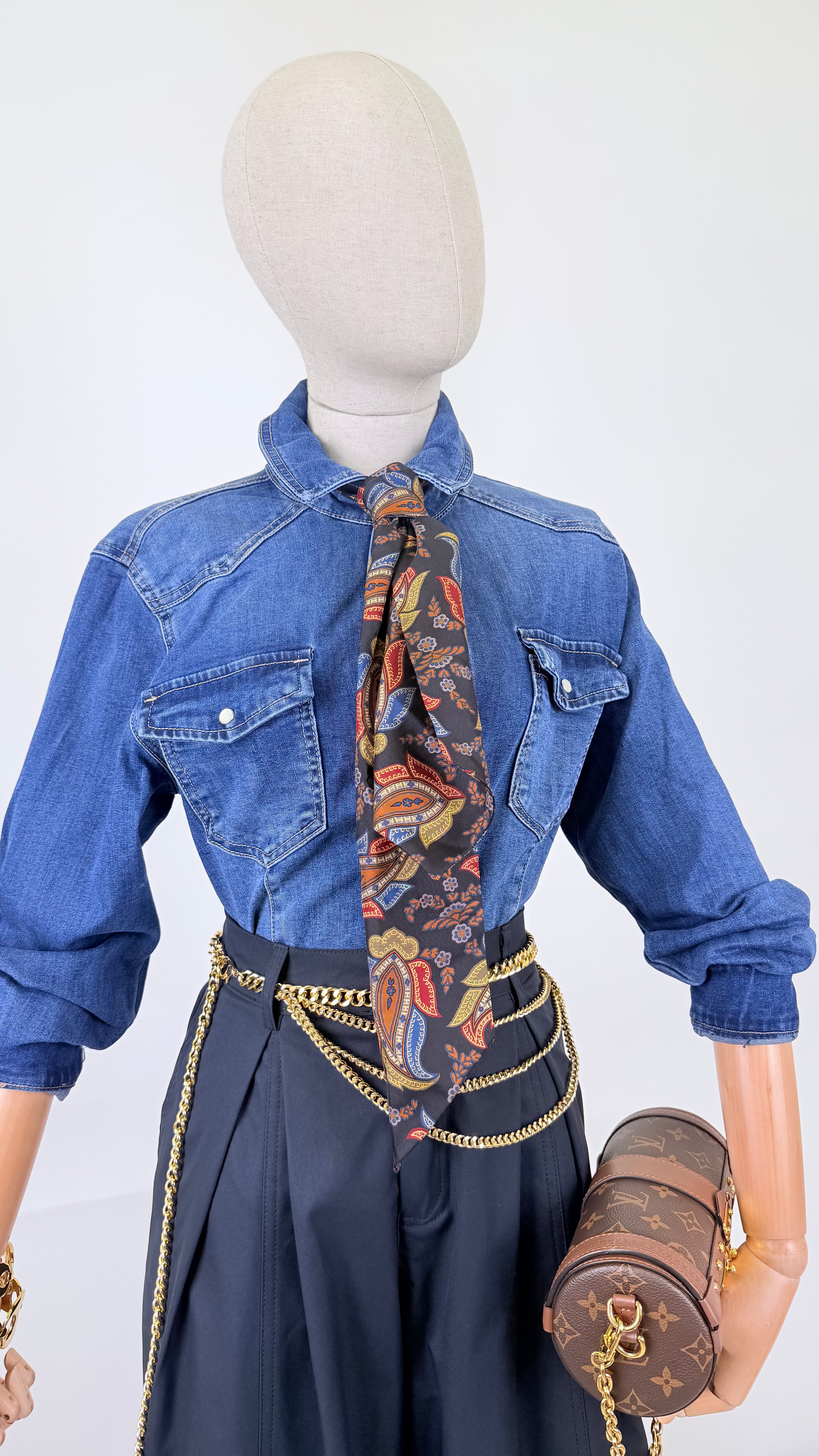 Pantaloni blue ballon