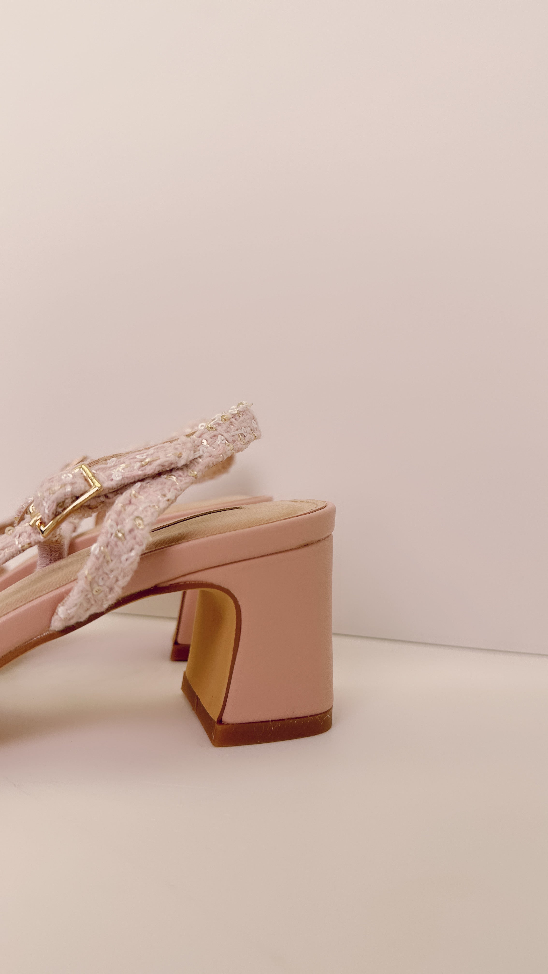 Slingback corina rosa