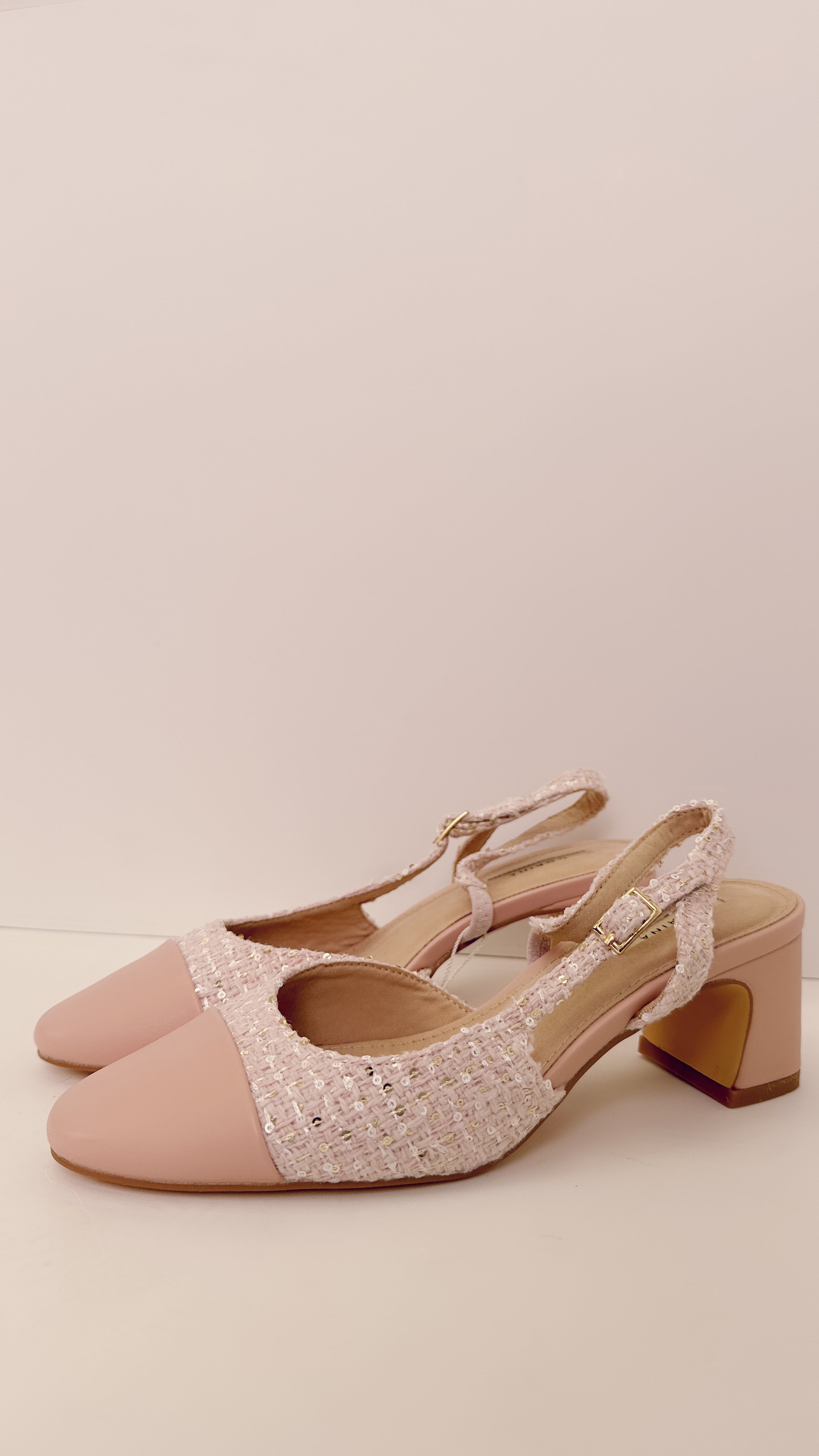Slingback corina rosa