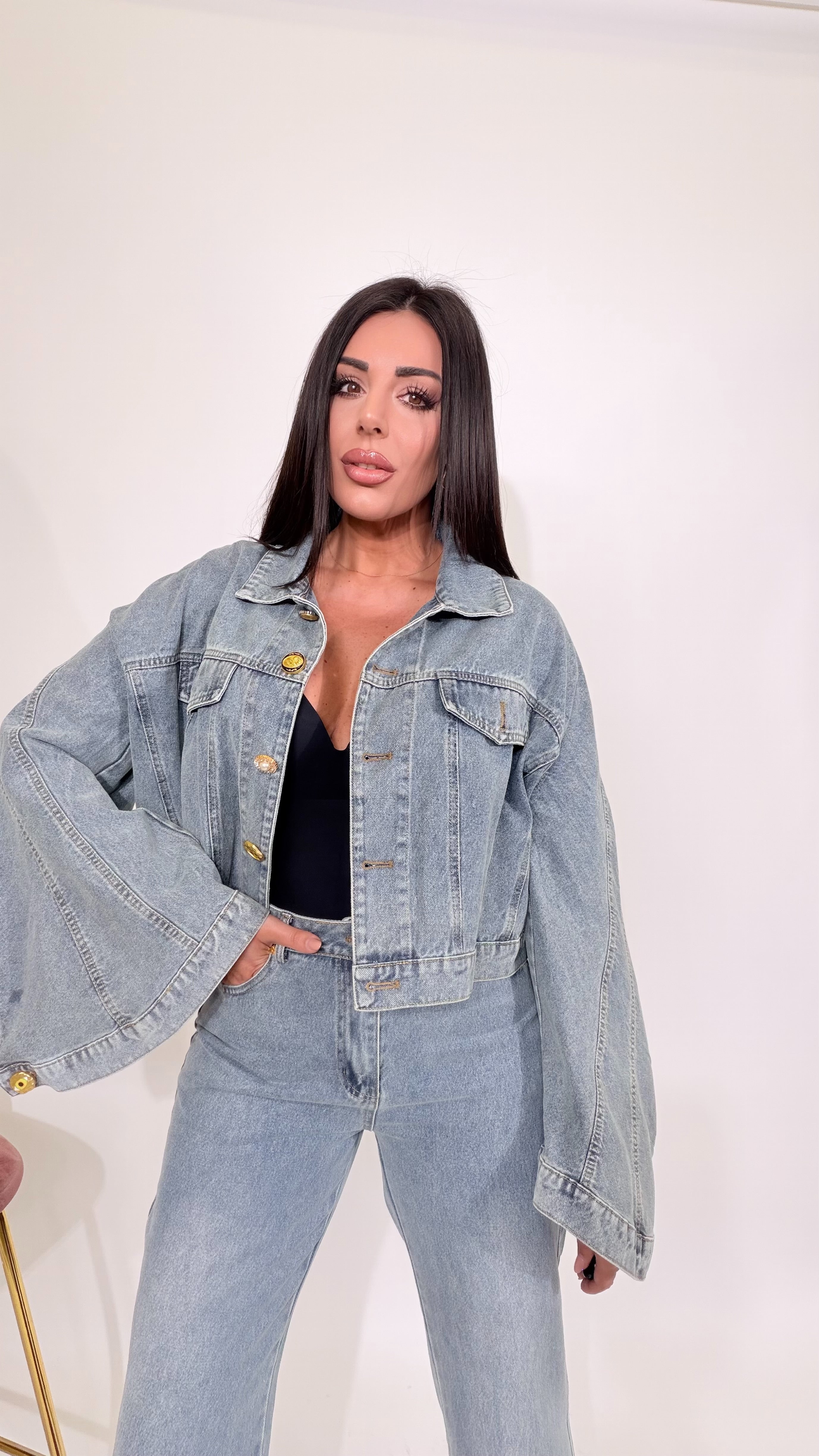 Coordinato denim Luxury .