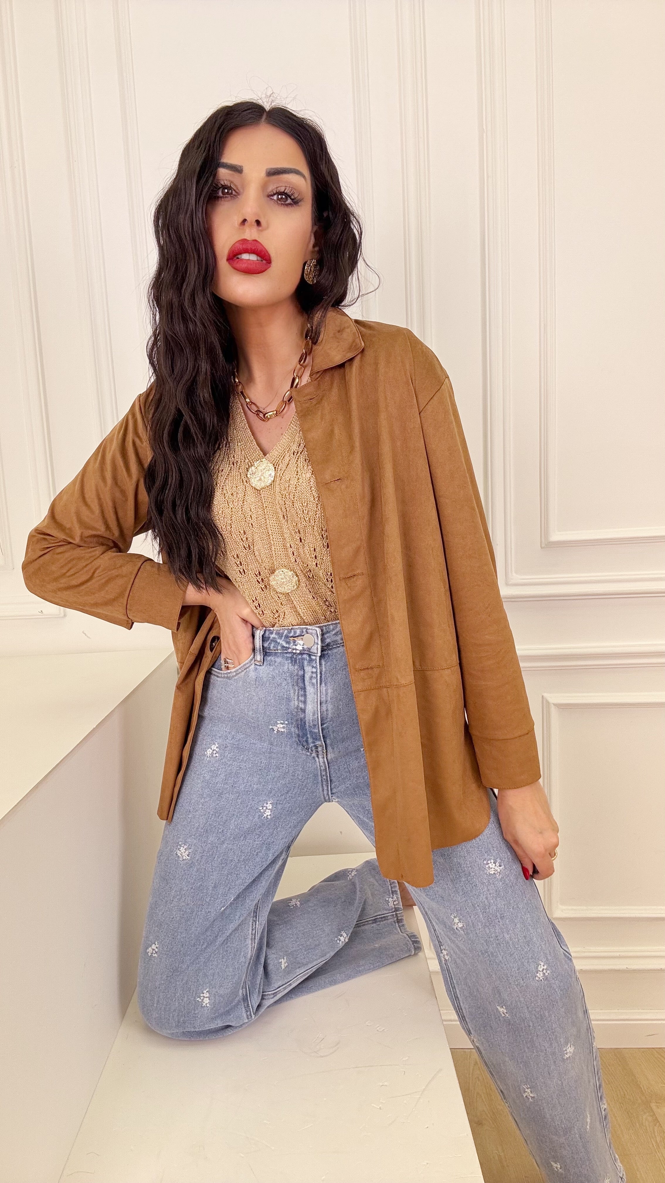 Camicia renna extra sottile