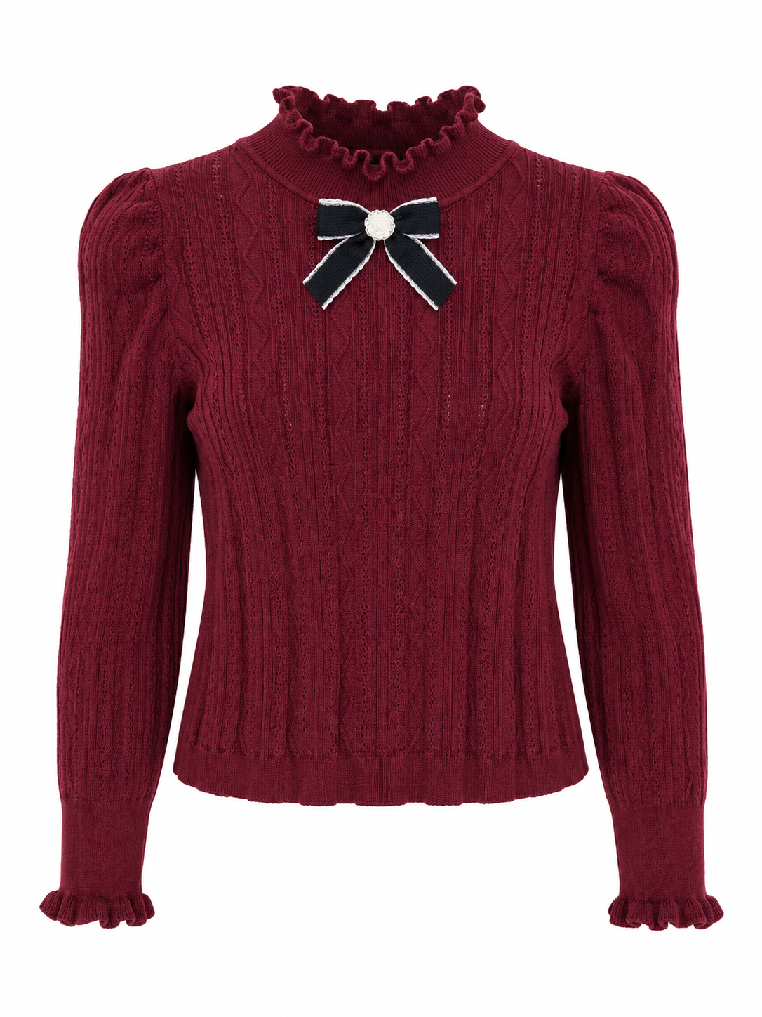 Maglia in filo traforato
