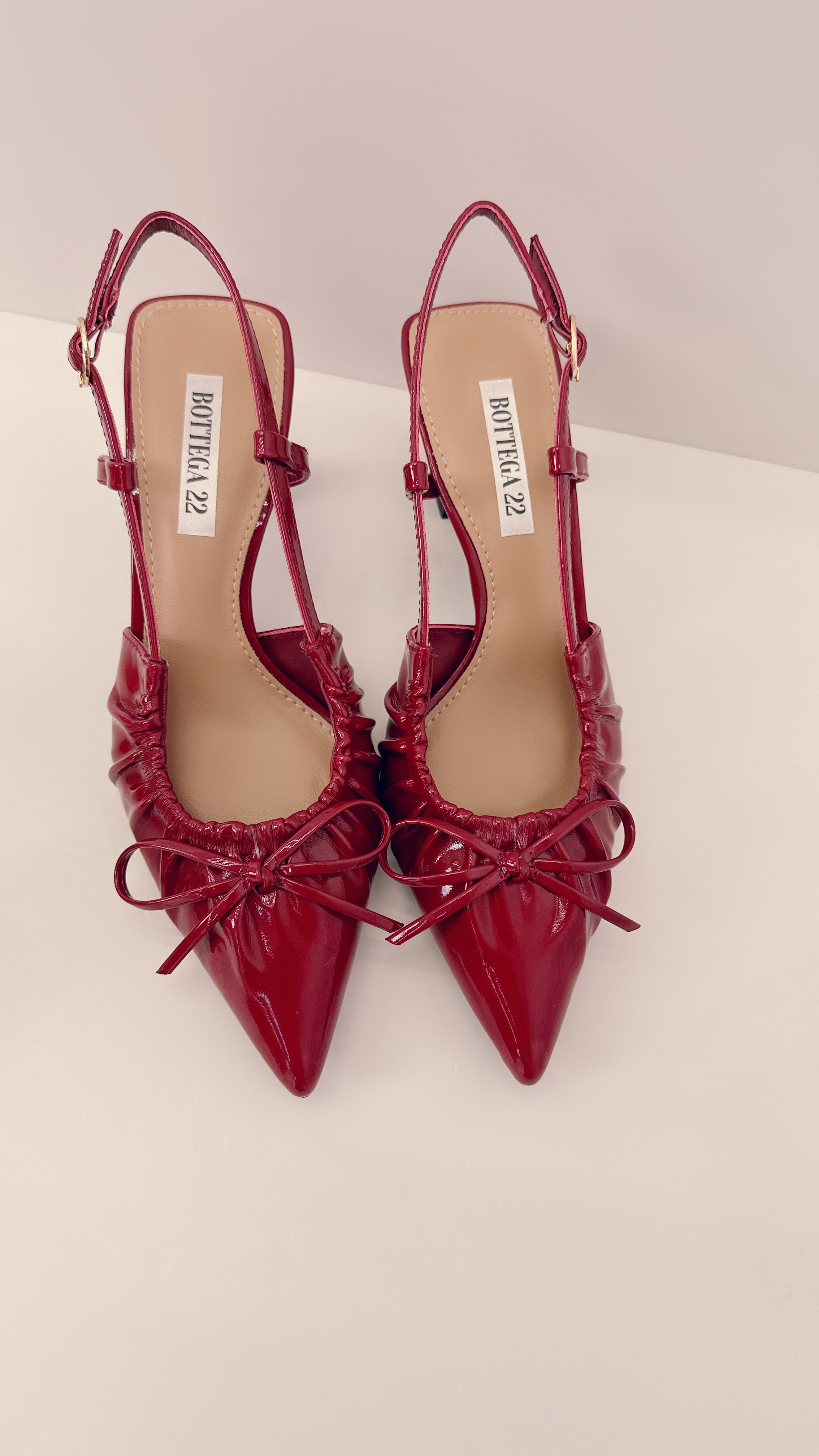 Decoltè fiocco rosso