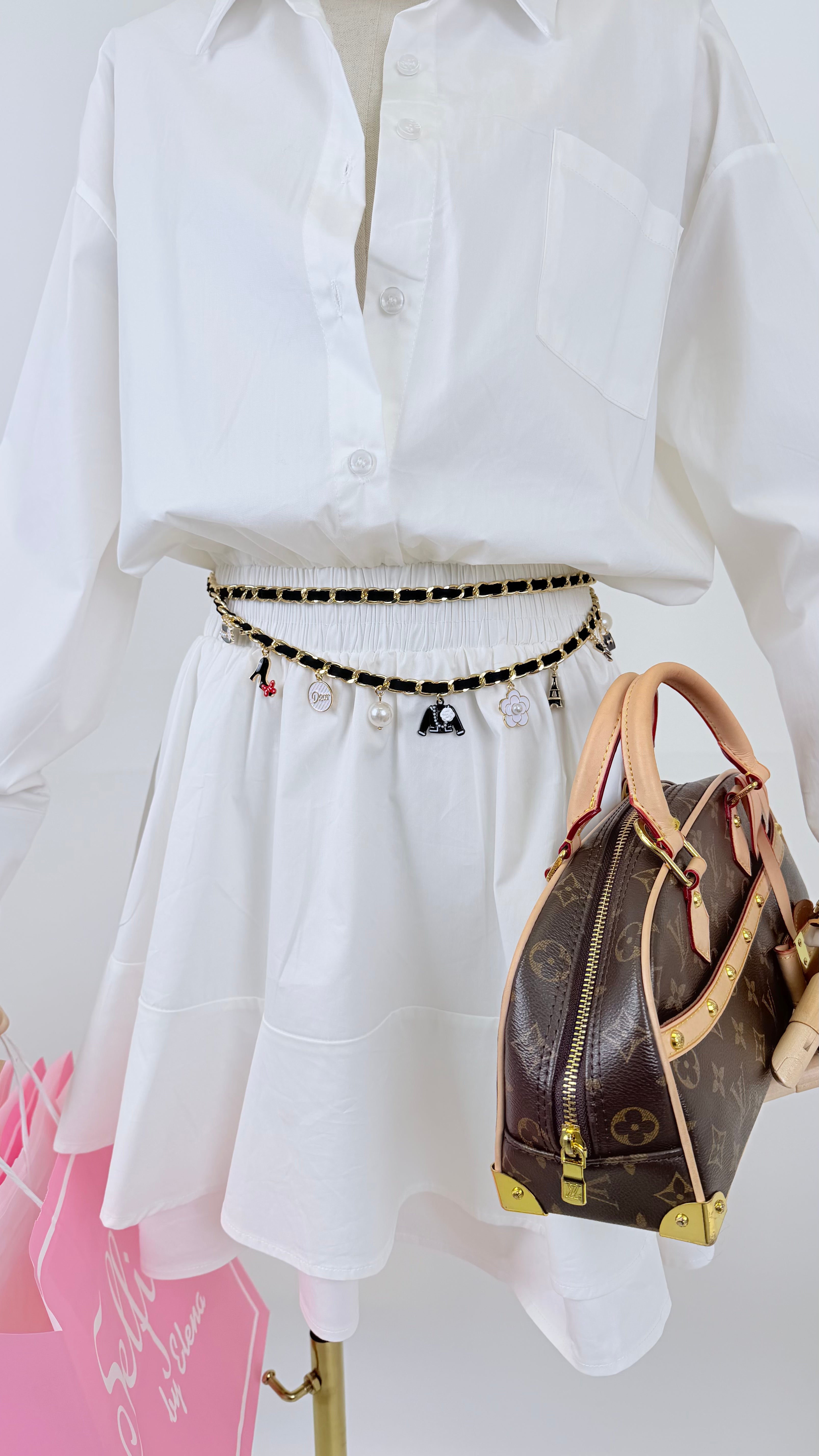 Abitino camicia white