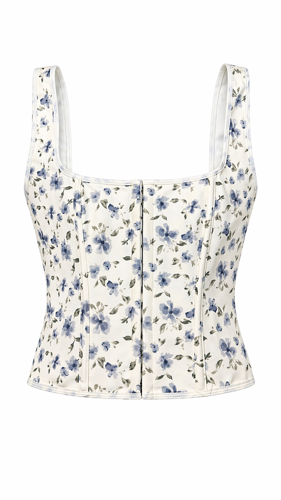 Top bustino fiori