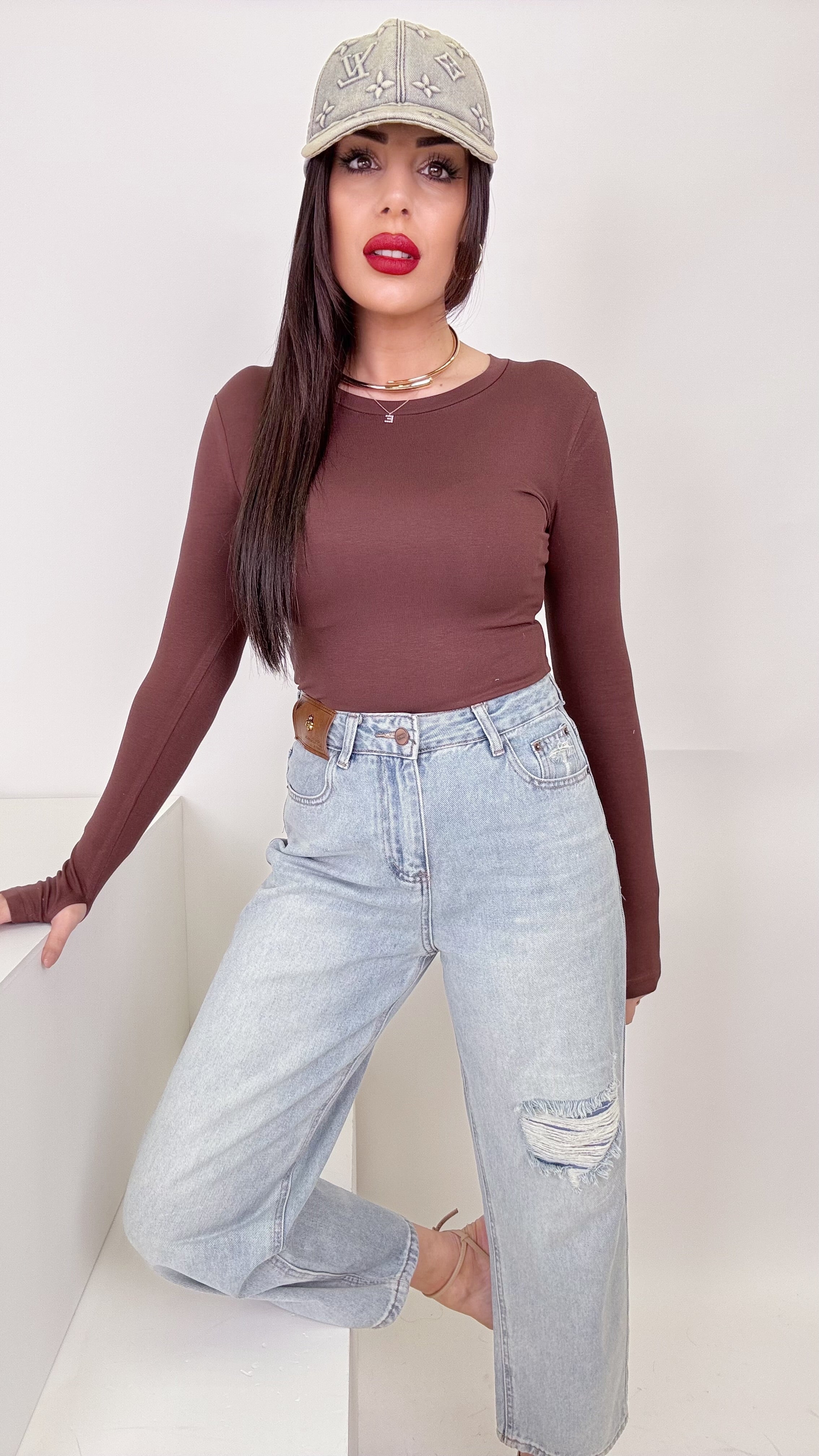 Denim sabbiato 7/8