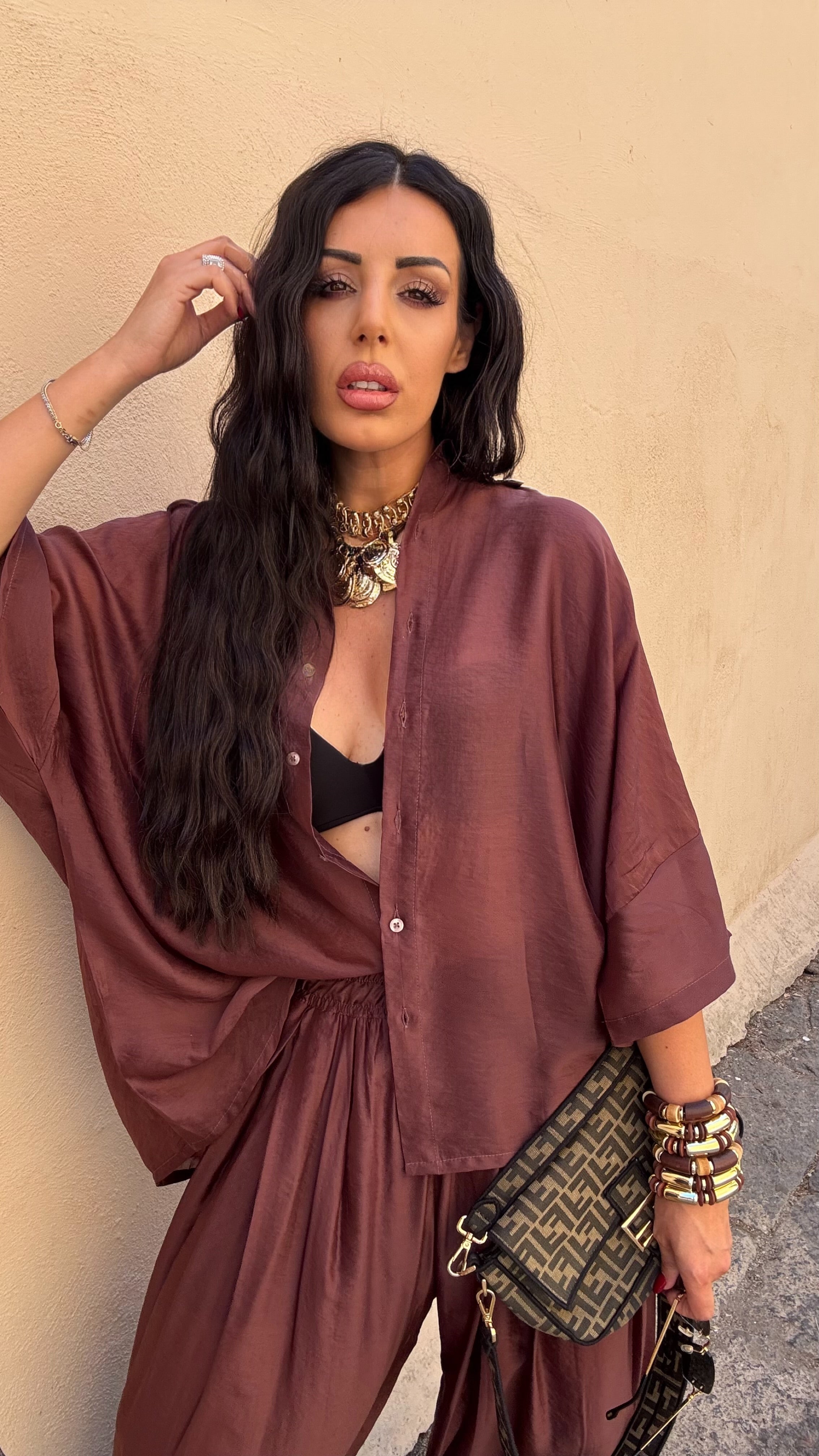 Coordinato extra light moka