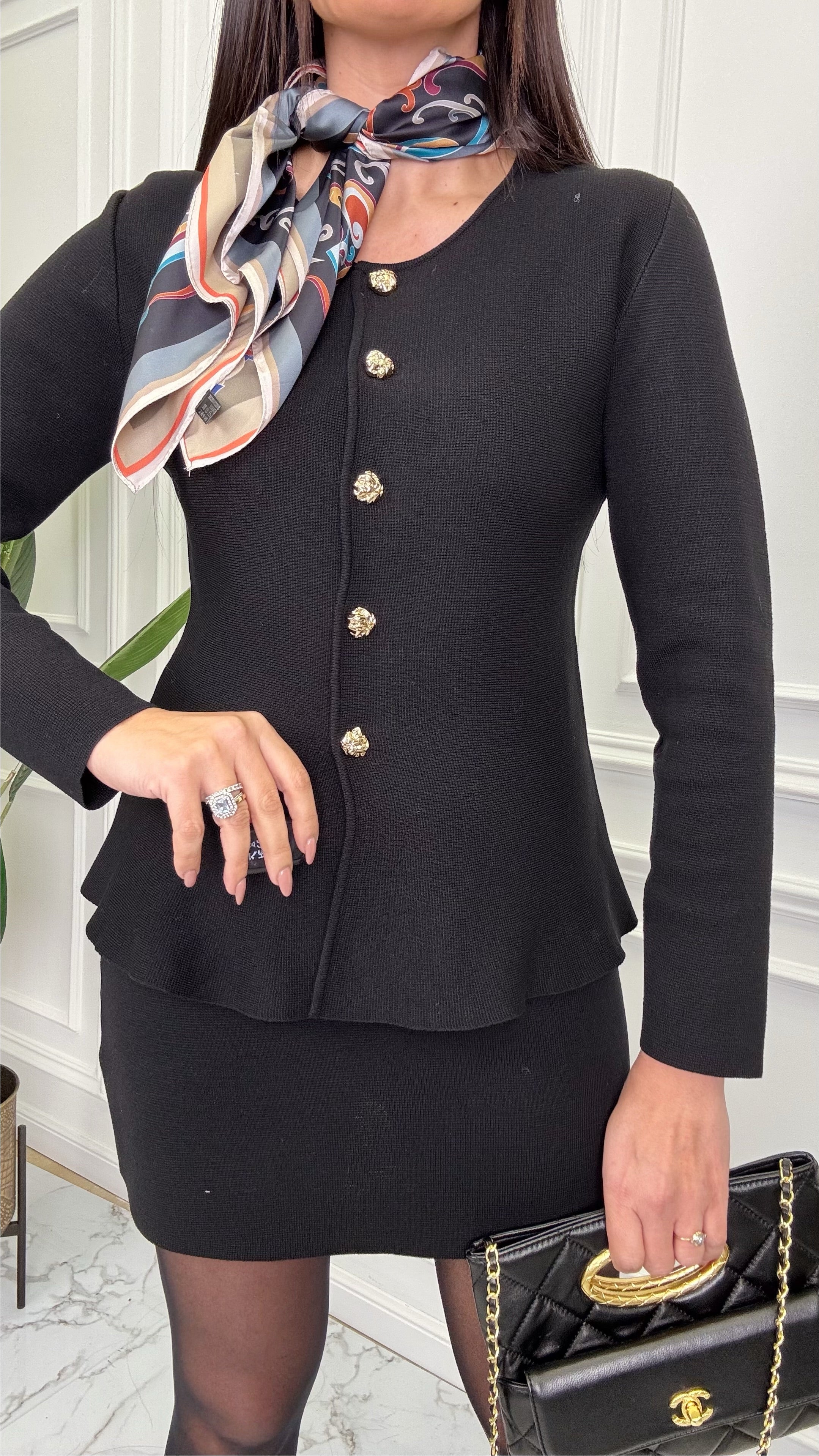 Coordinato in maglia 6386