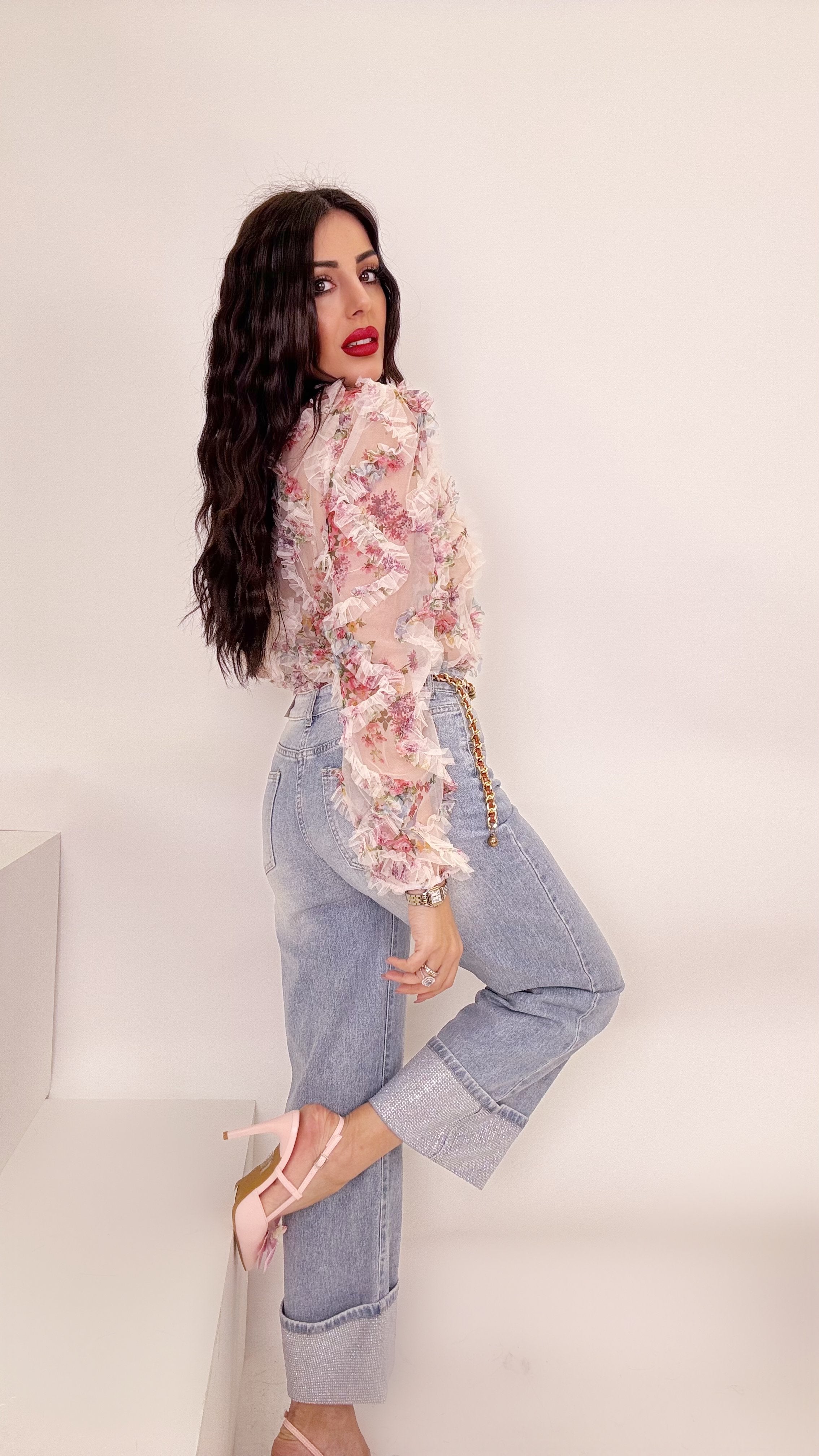 Denim piegone “Boemia”