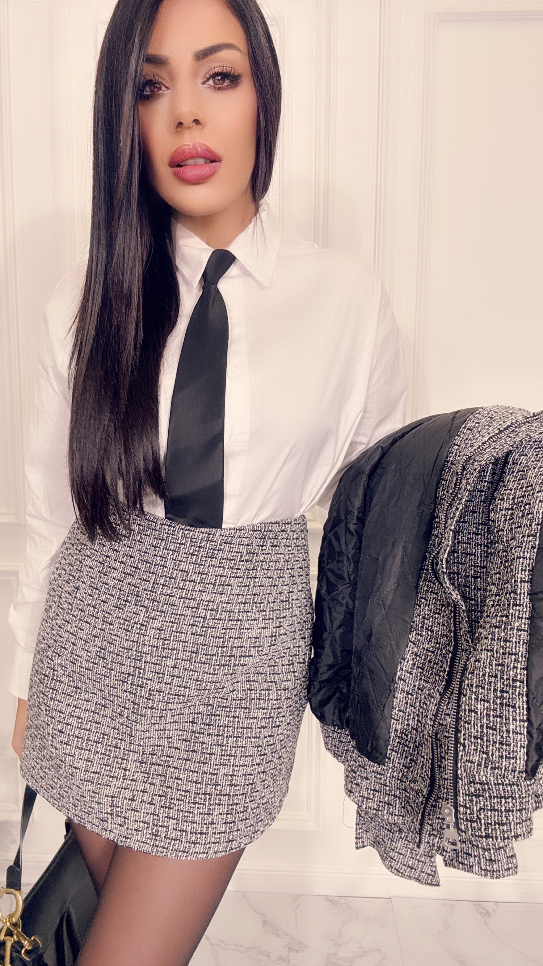 Completo in tweed tre pezzi