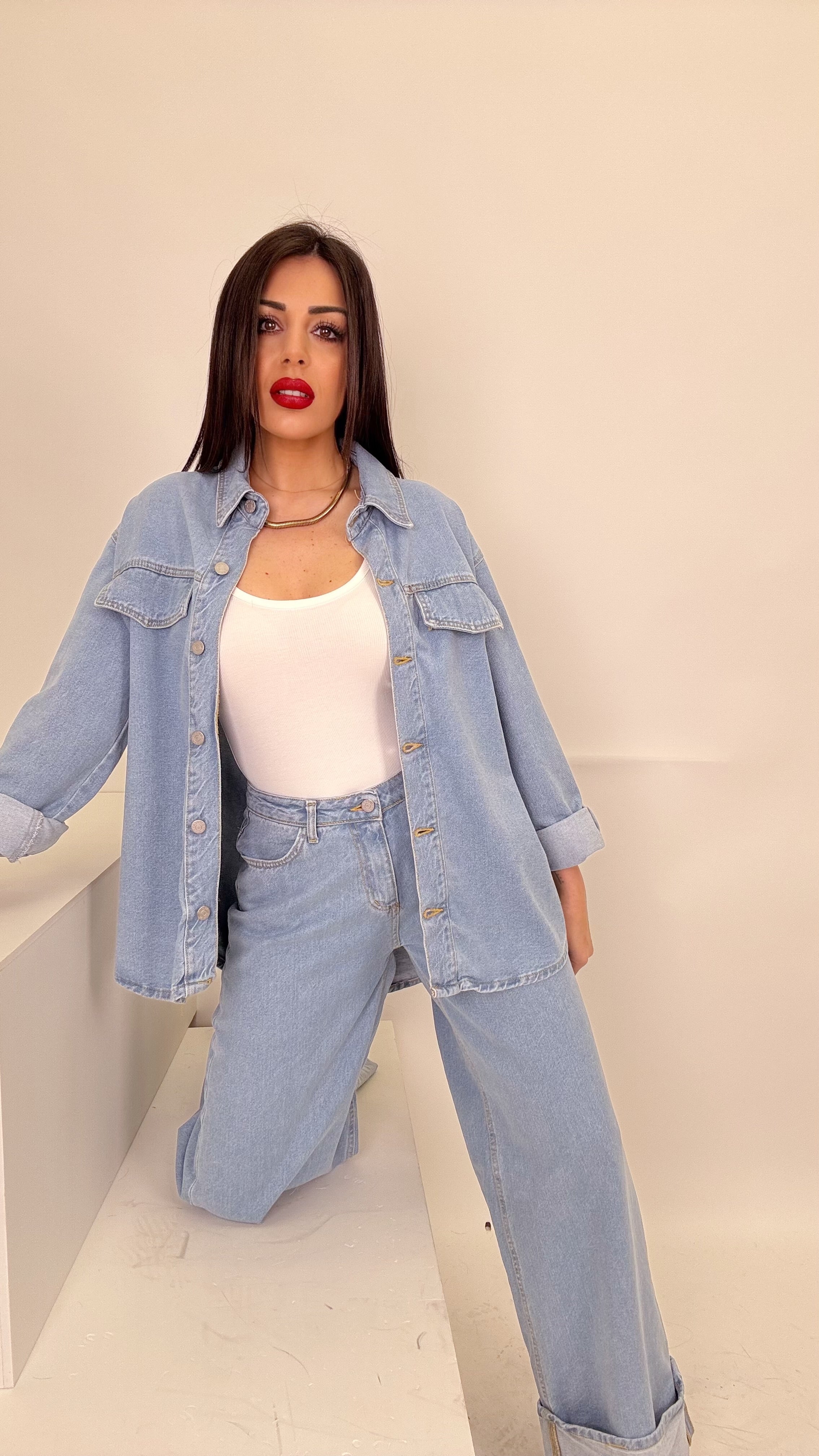 Coordinato just west denim