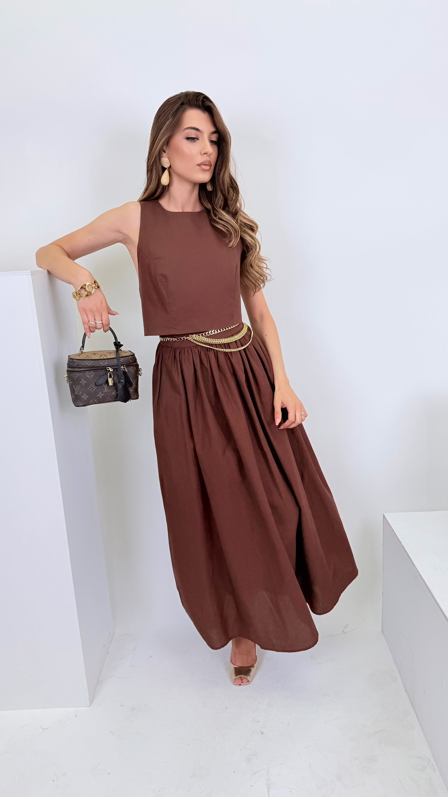Coordinato in lino & cotone