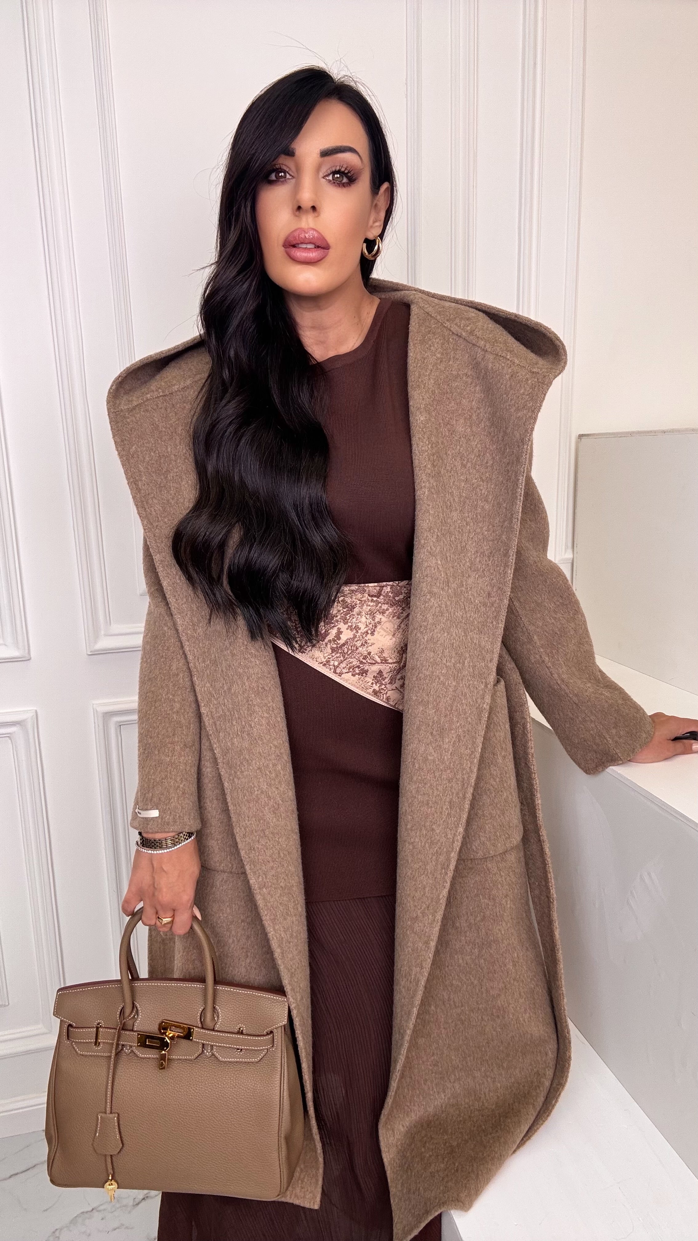 Cappotto 95% lana 5% seta