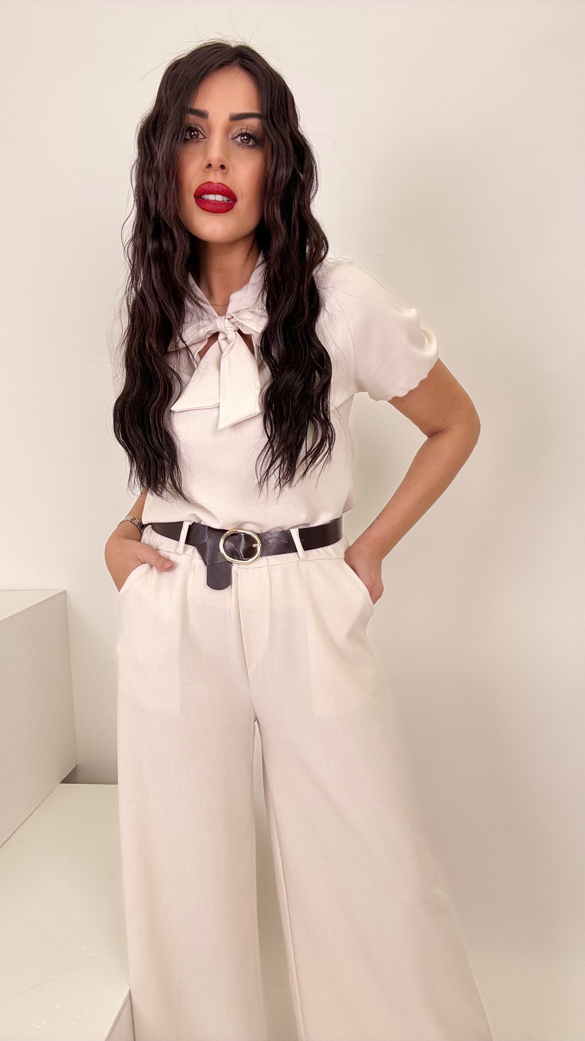 Coordinato daiana con cintura