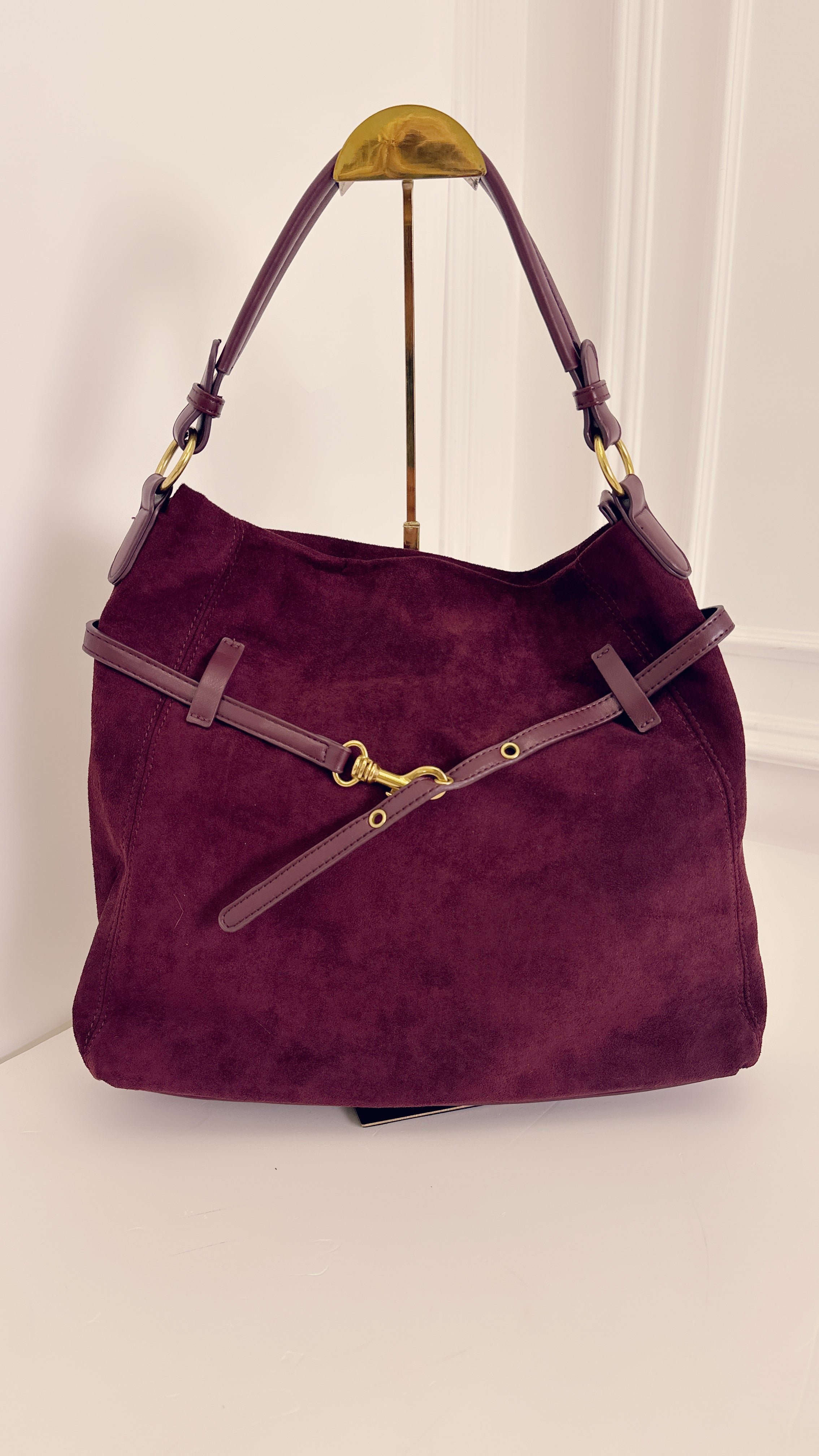 Borsa sacco bordeaux