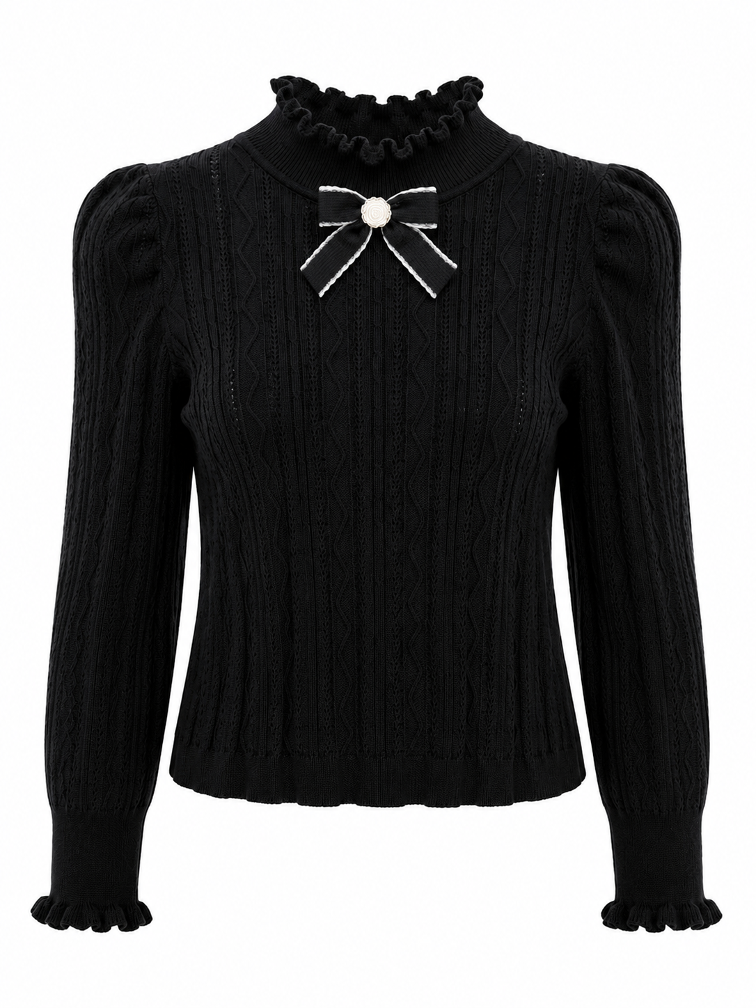 Maglia in filo traforato