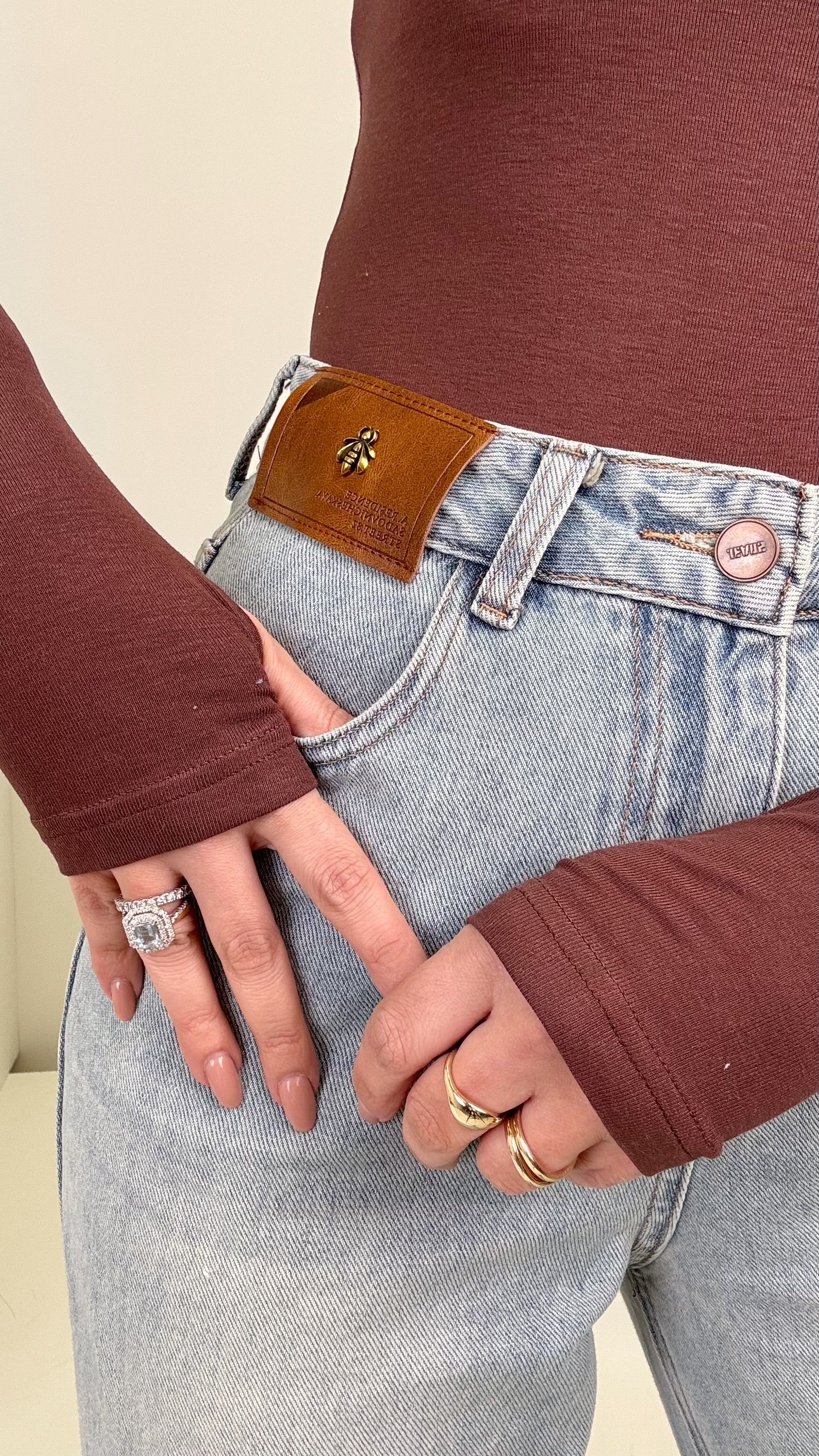 BASIC Shirt manica guanto