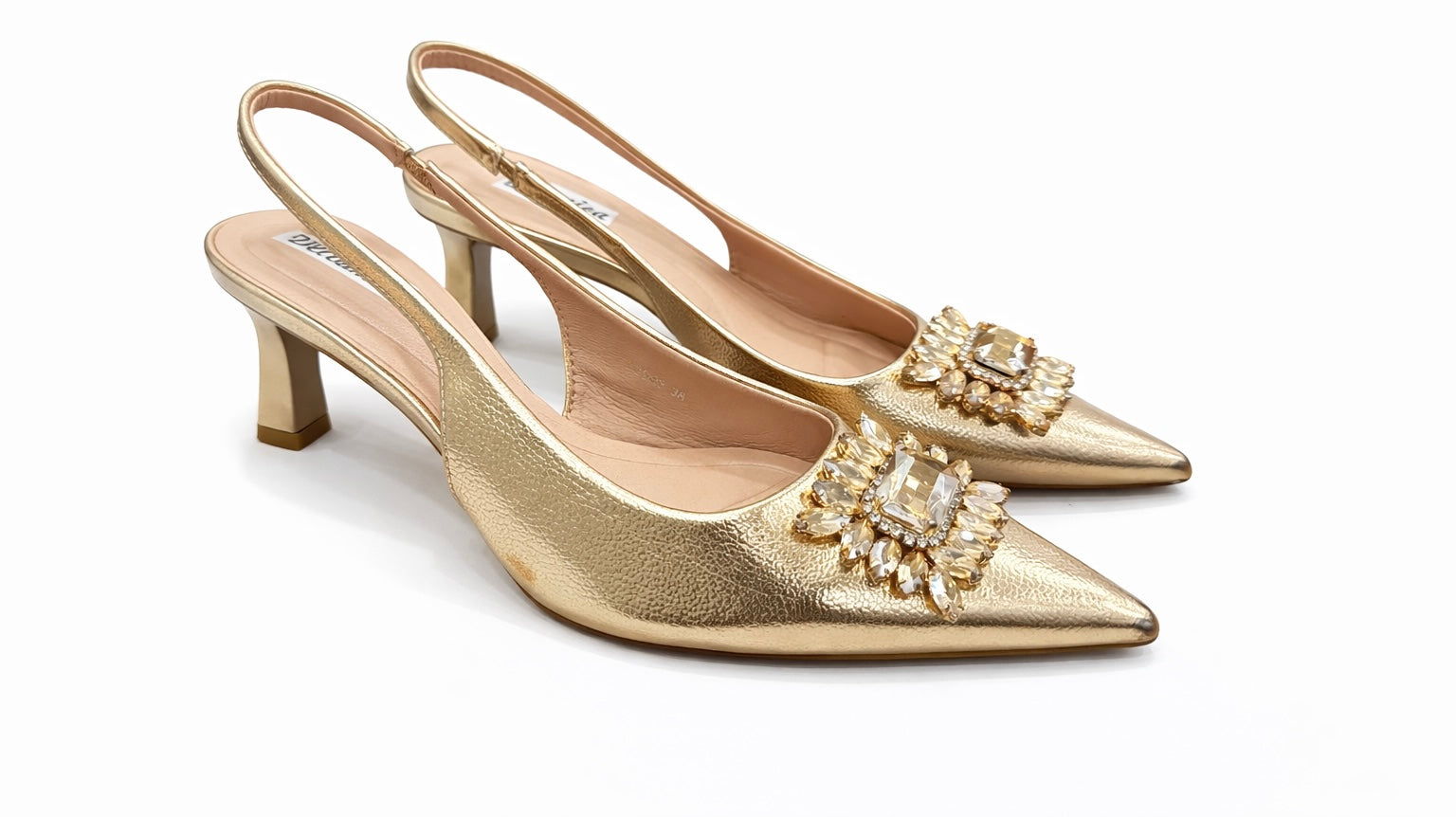 Slingback gold gioiello