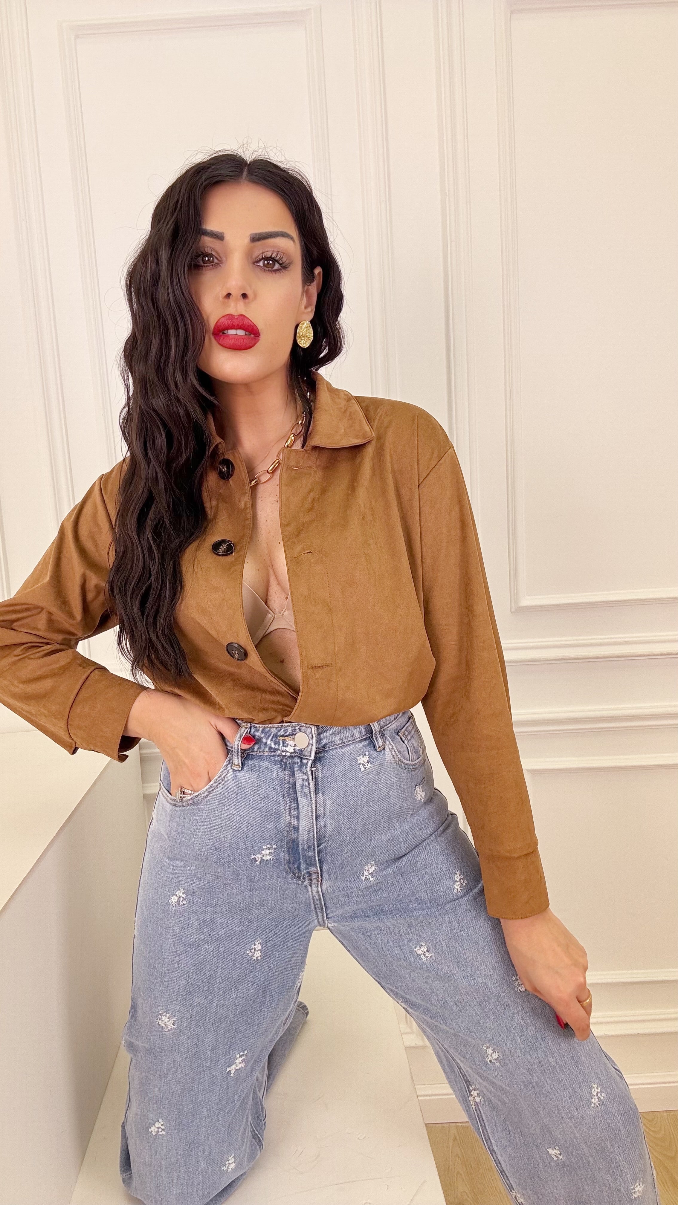 Camicia renna extra sottile