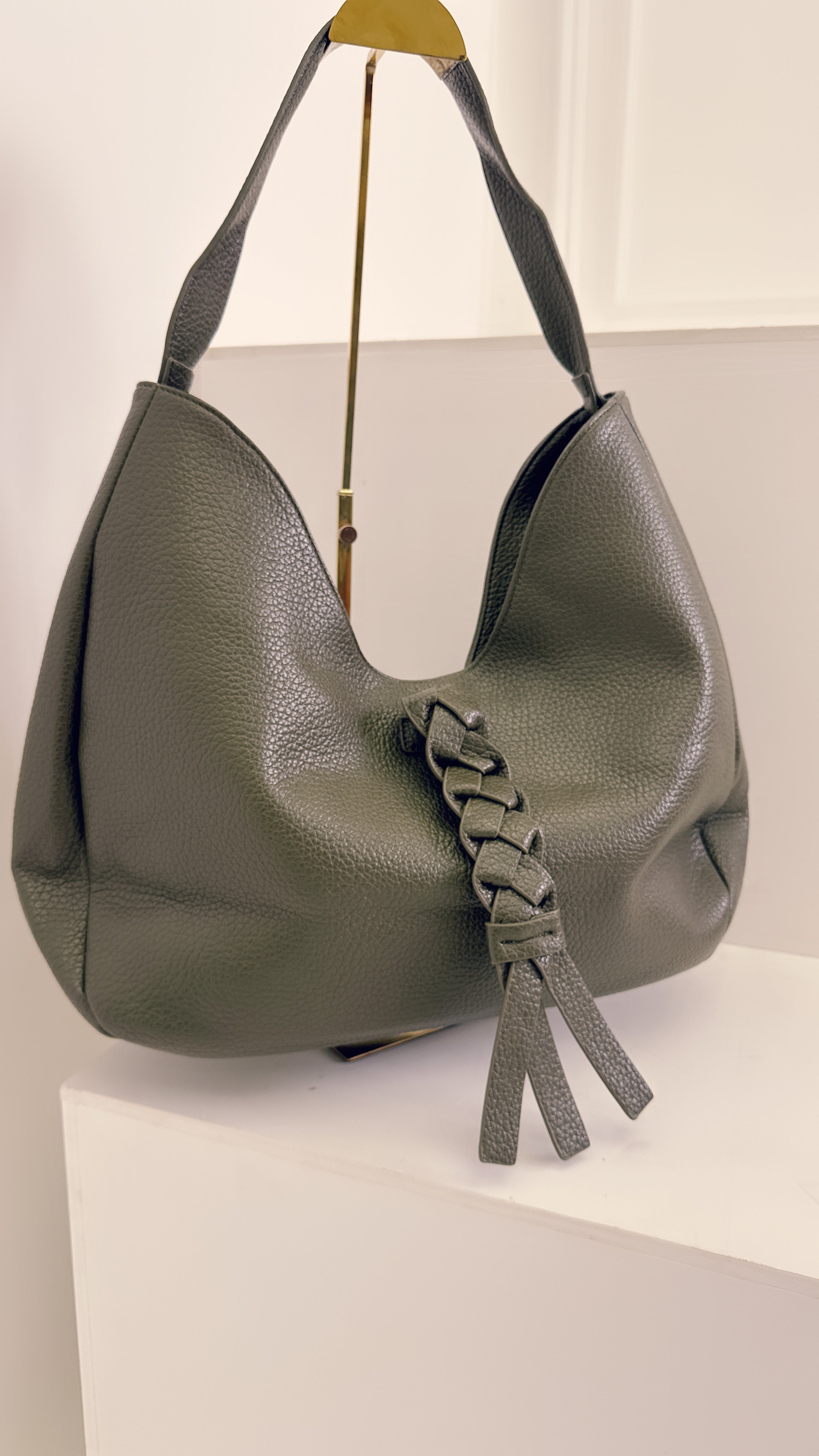 Maxi bag verde bosco