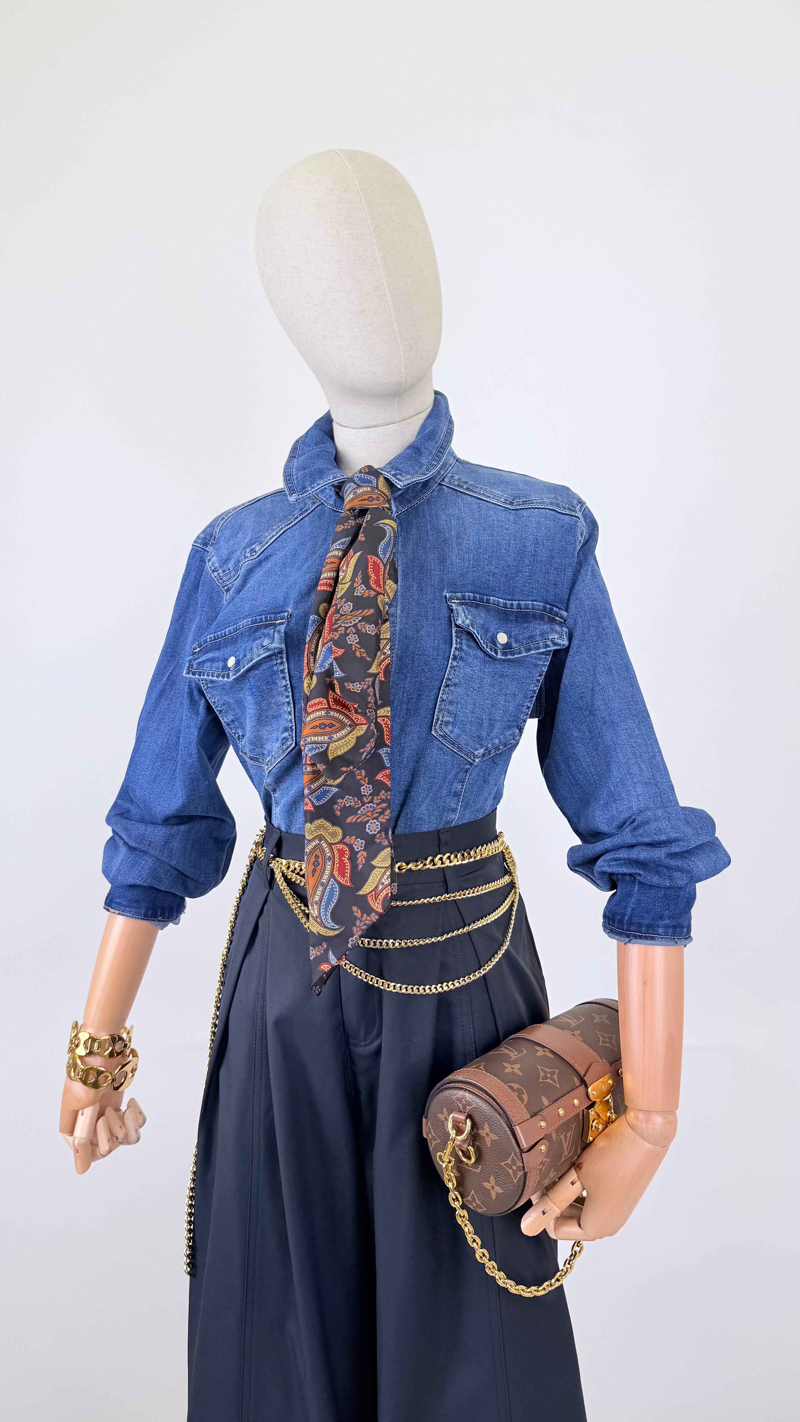 Pantaloni blue ballon