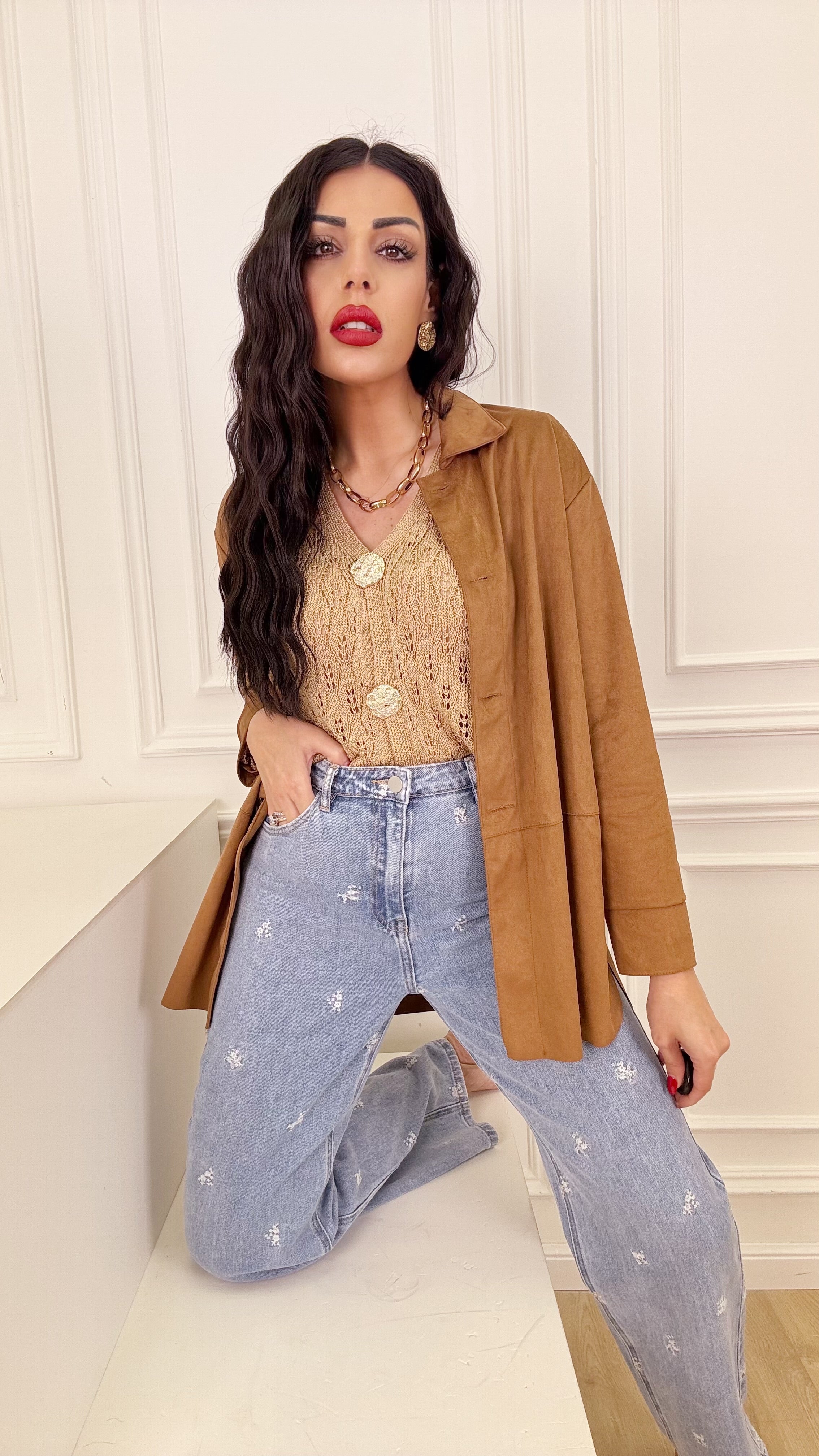 Camicia renna extra sottile