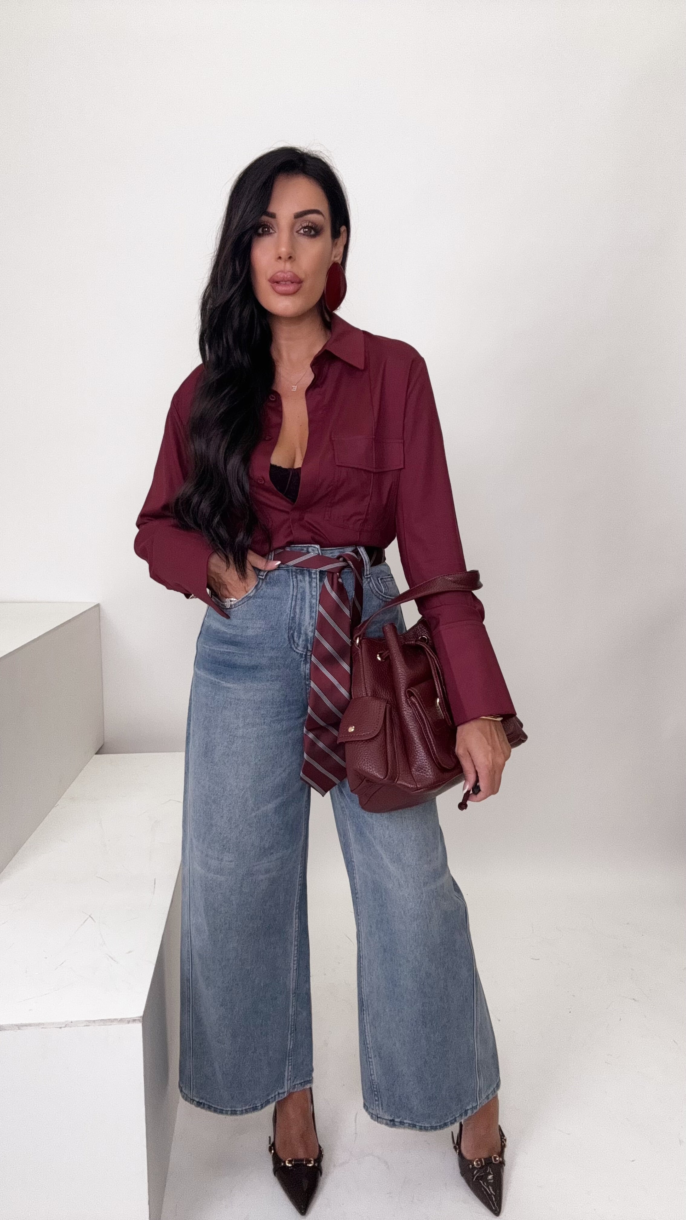 Denim con cravatta 1988