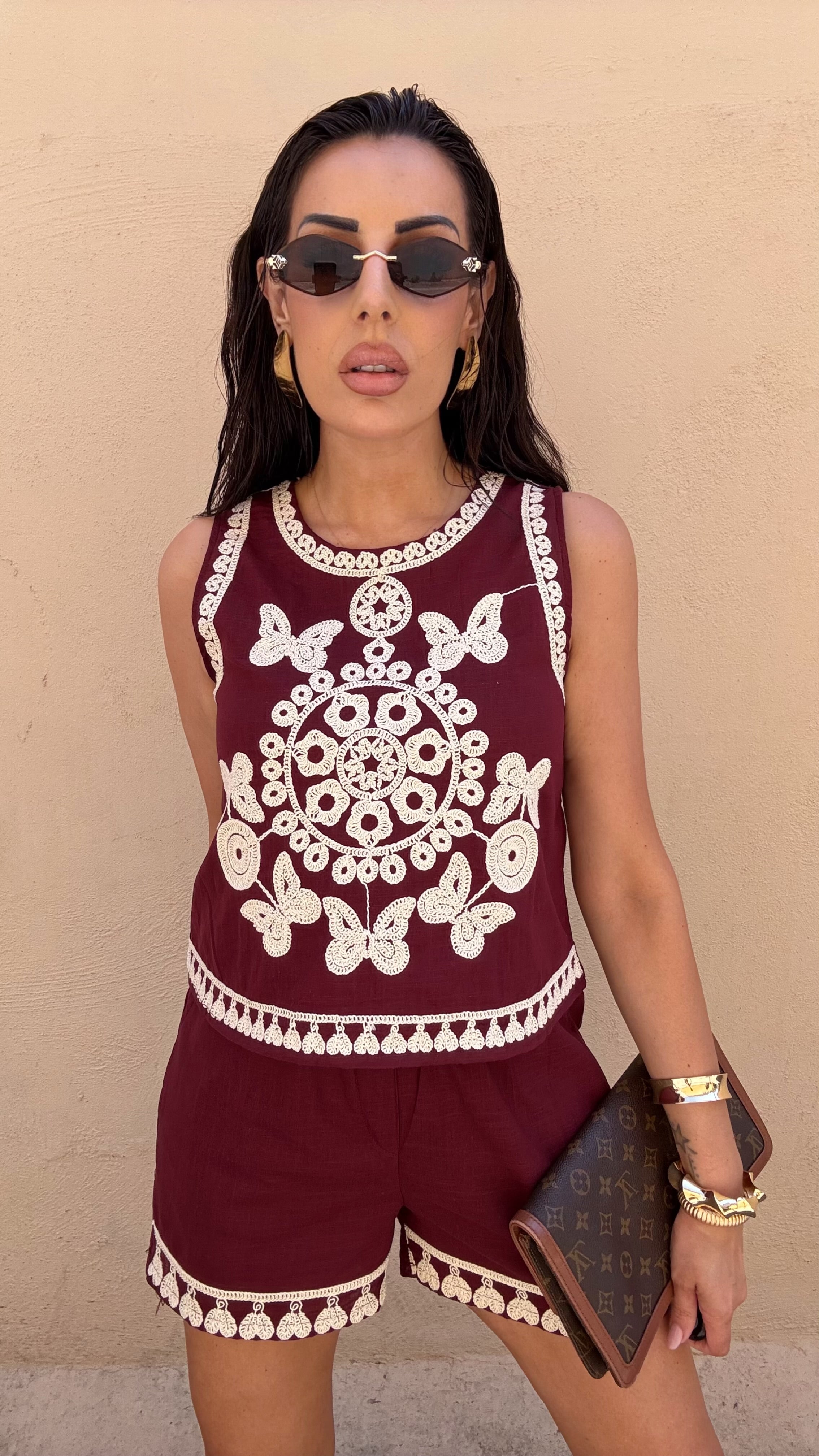 Coordinato “sharm” in cotone