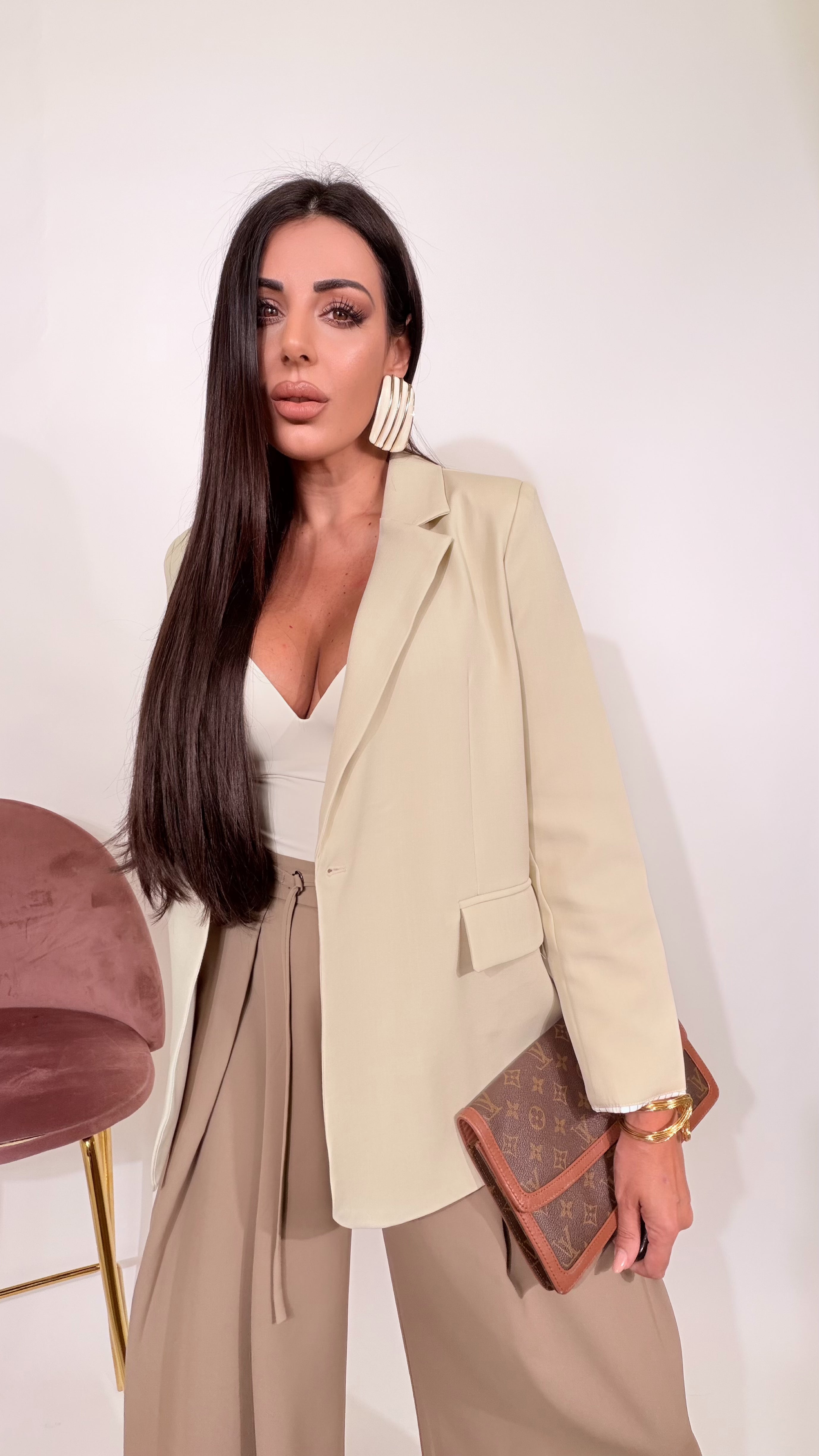 Blazer verde menta 1128