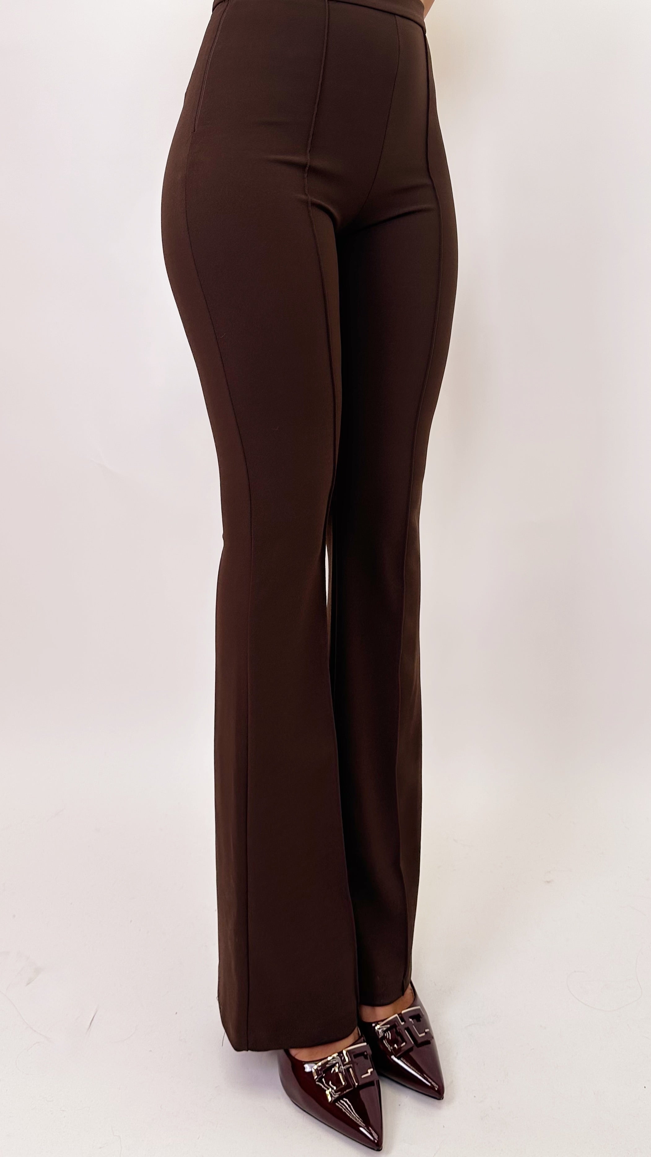 Pantaleggins marrone bruciato