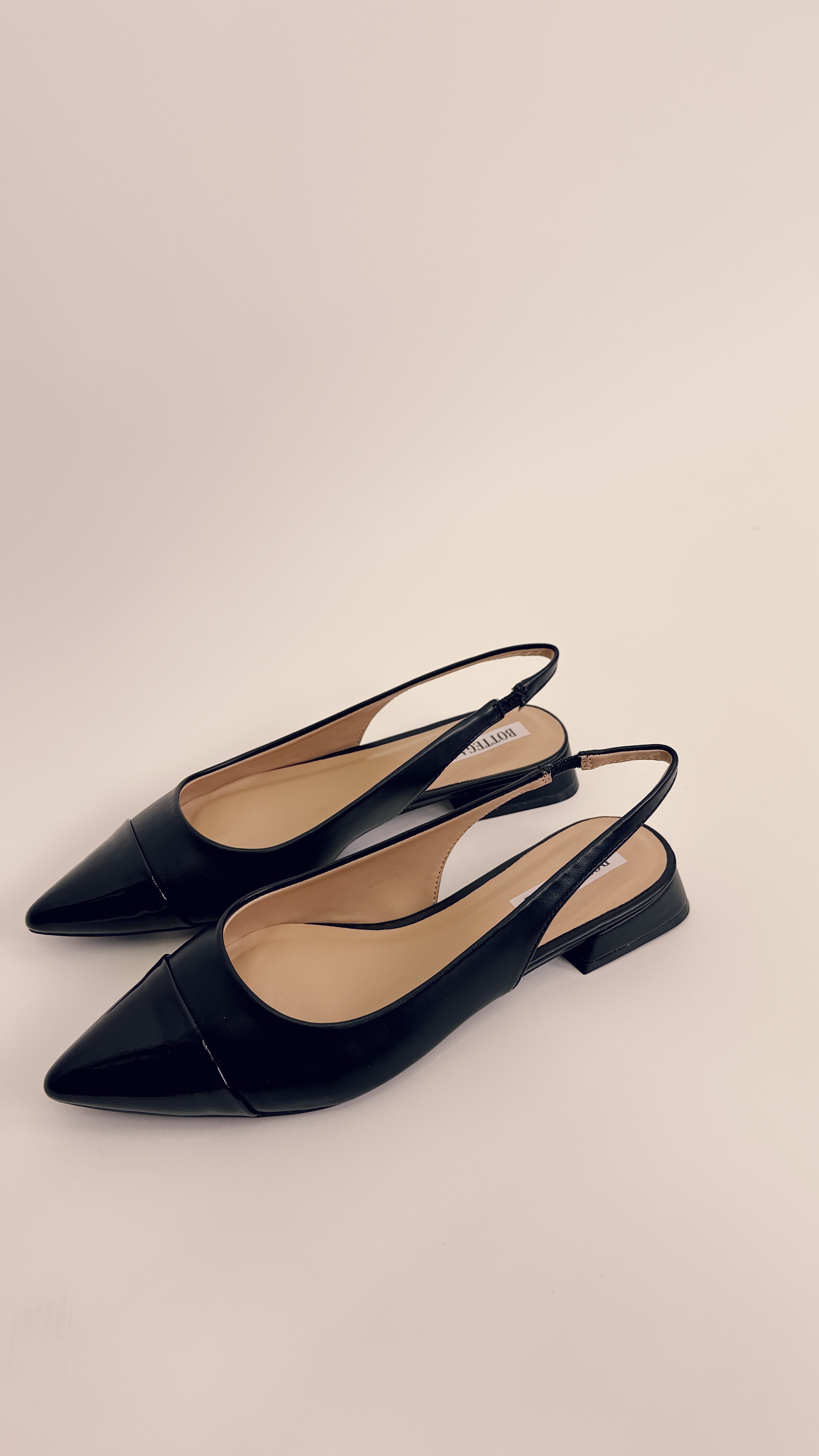 Ballerine punta in vernice