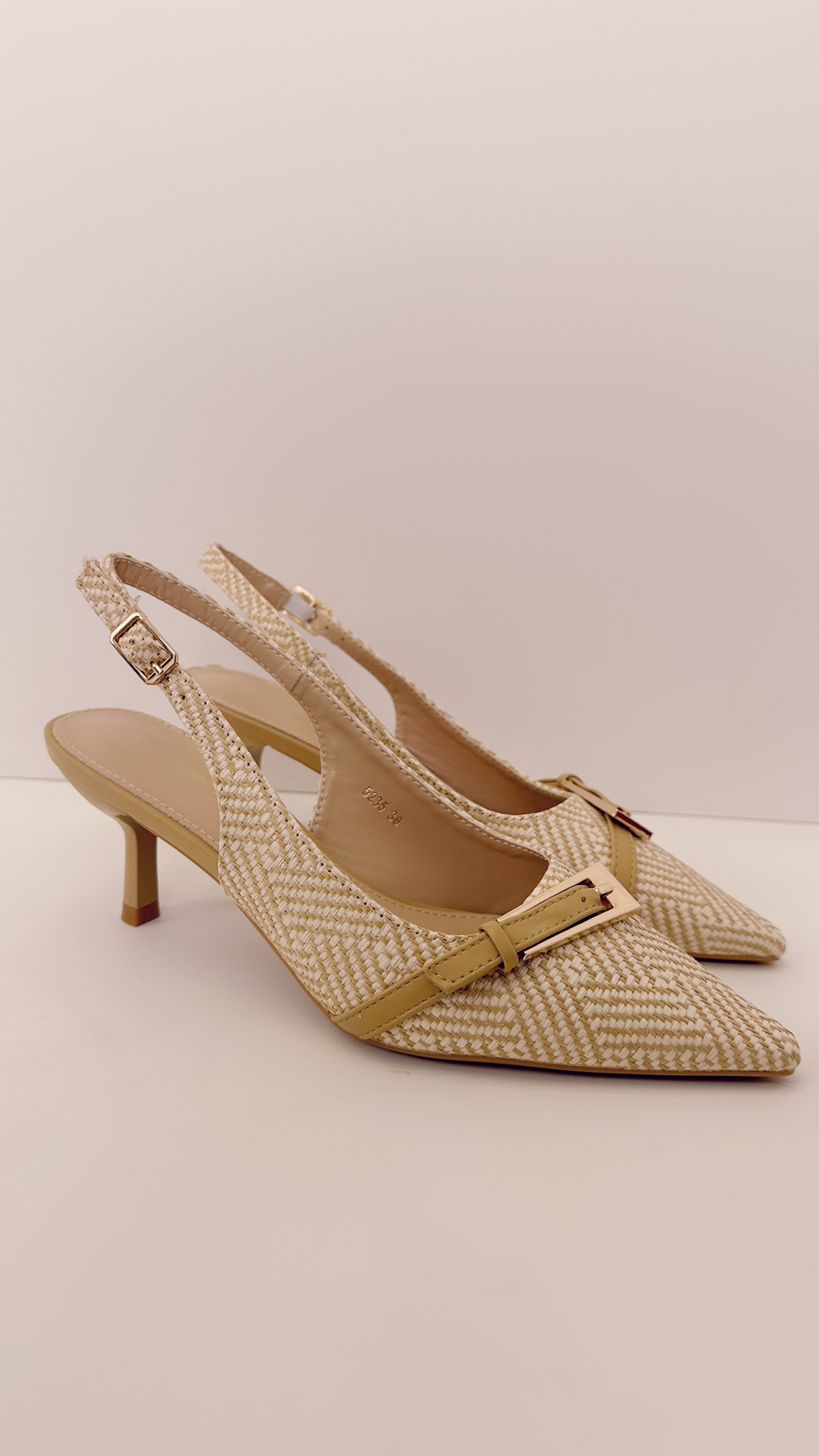Slingback rafia 5235