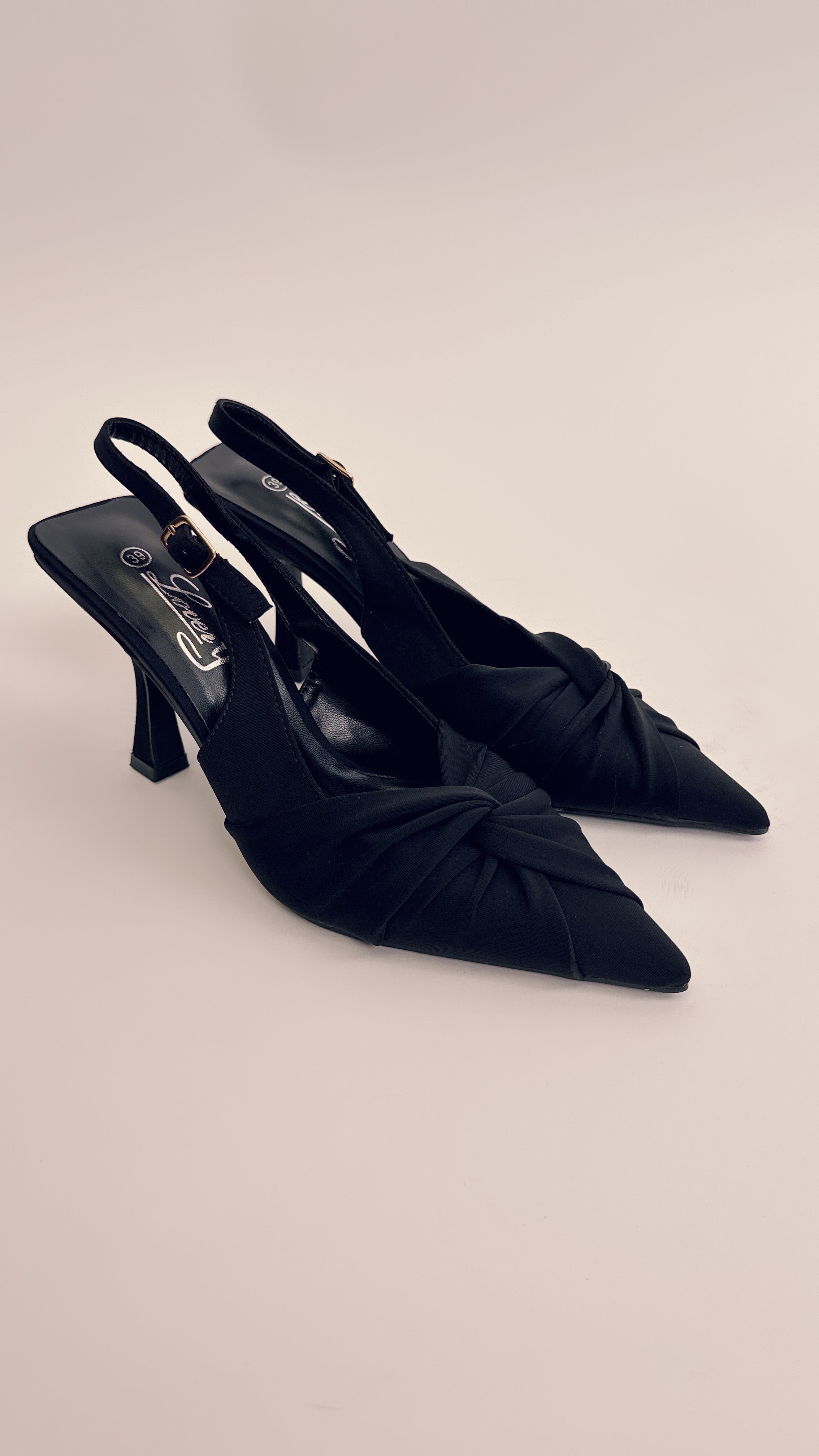 Slingback black 3119