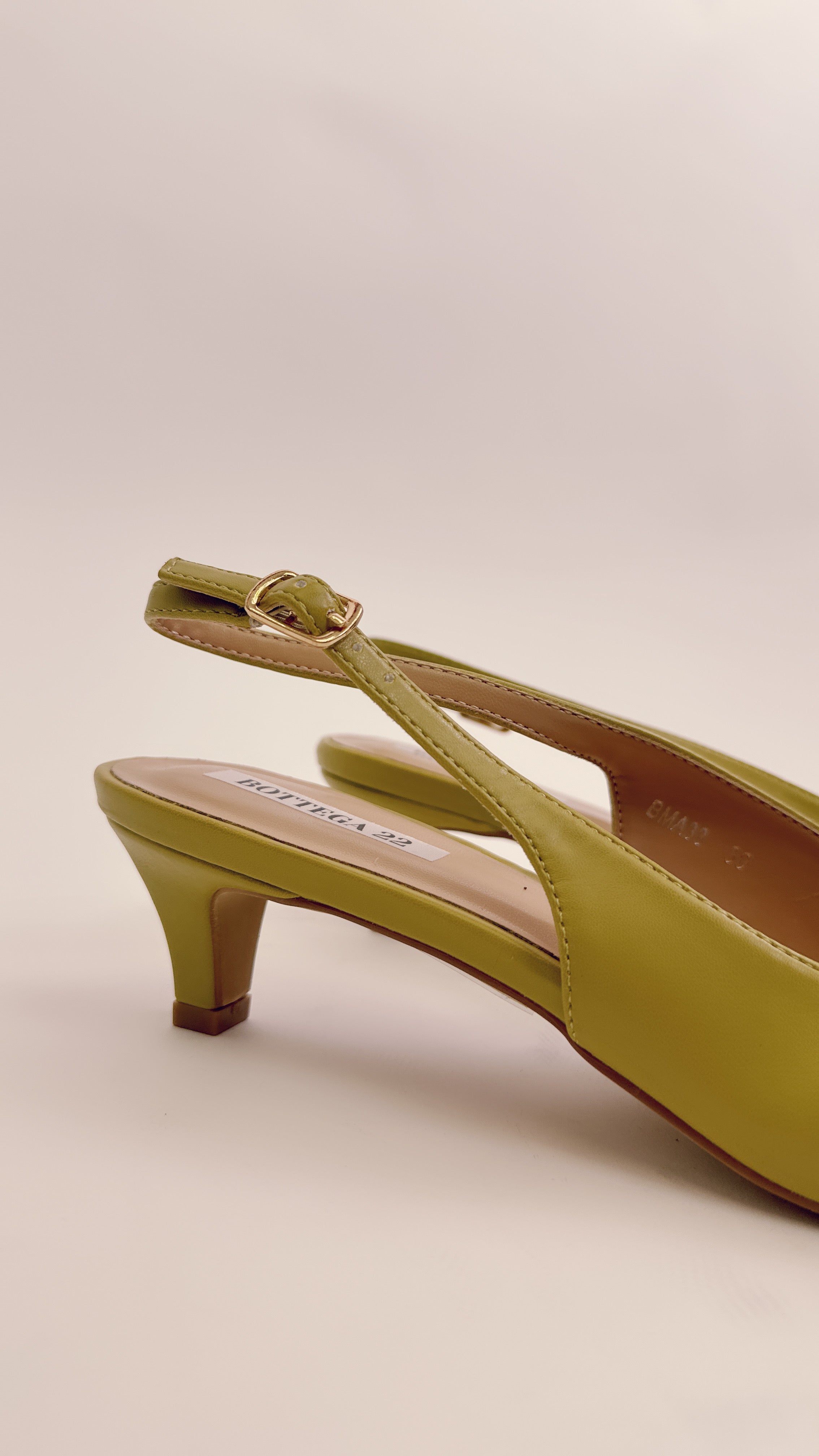 Slingback verde bma33