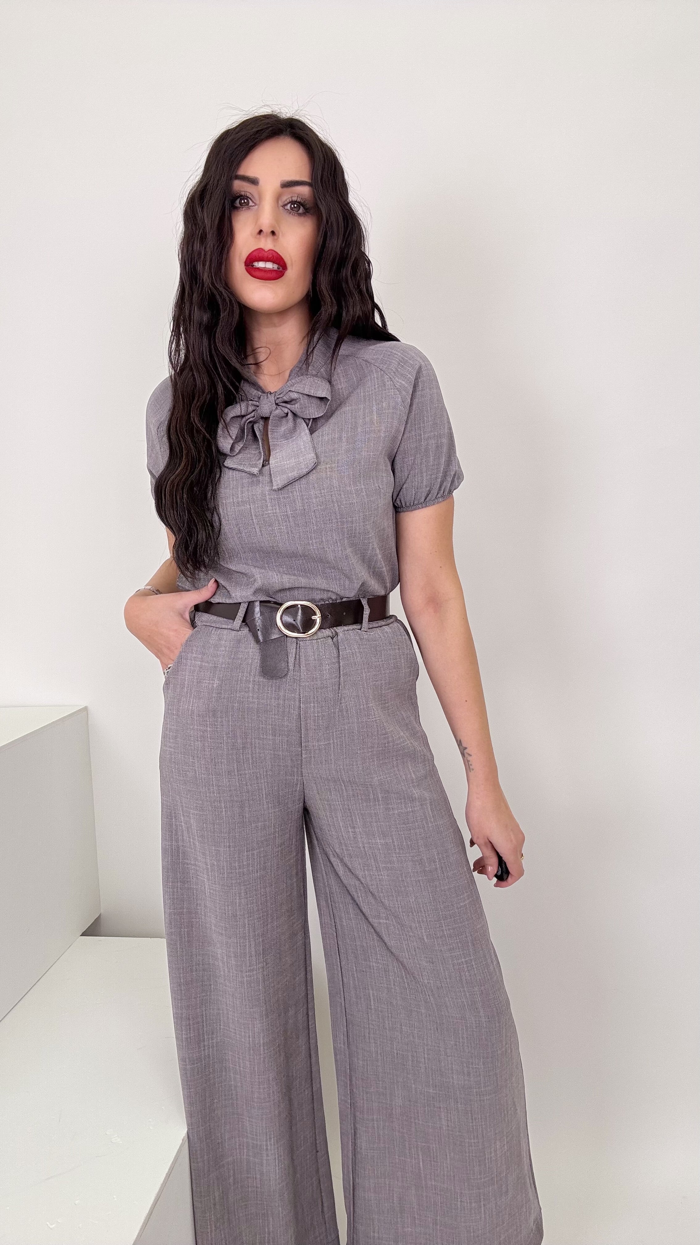 Coordinato daiana con cintura