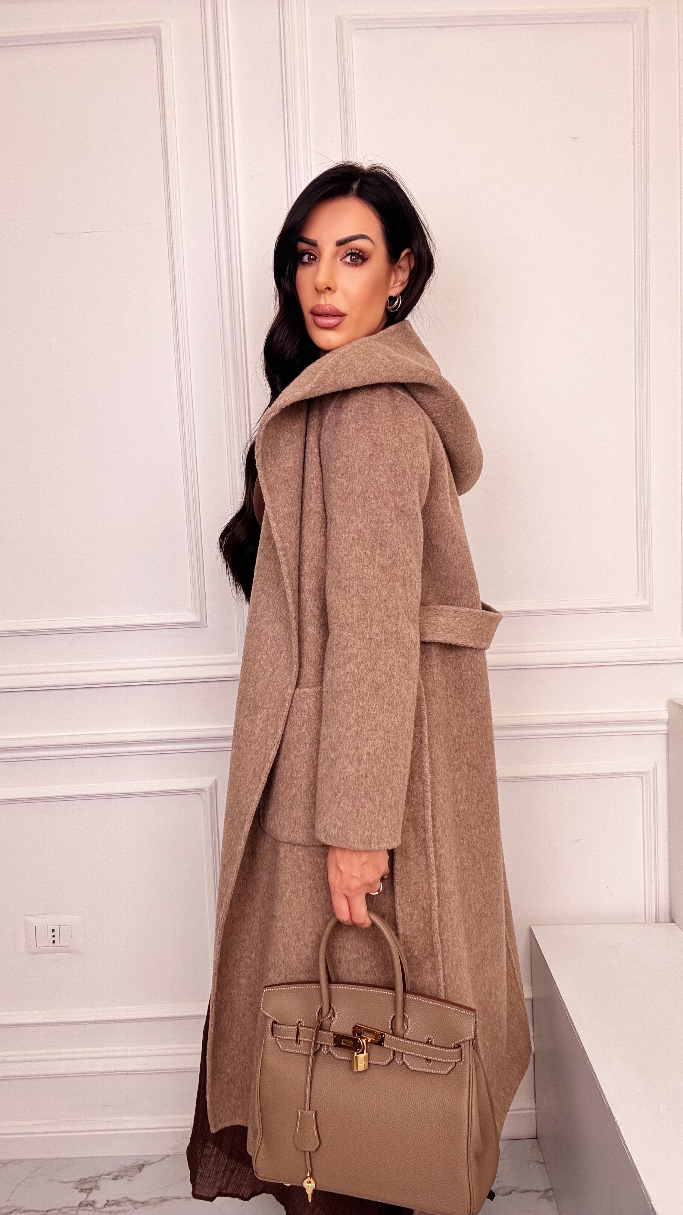 Cappotto 95% lana 5% seta