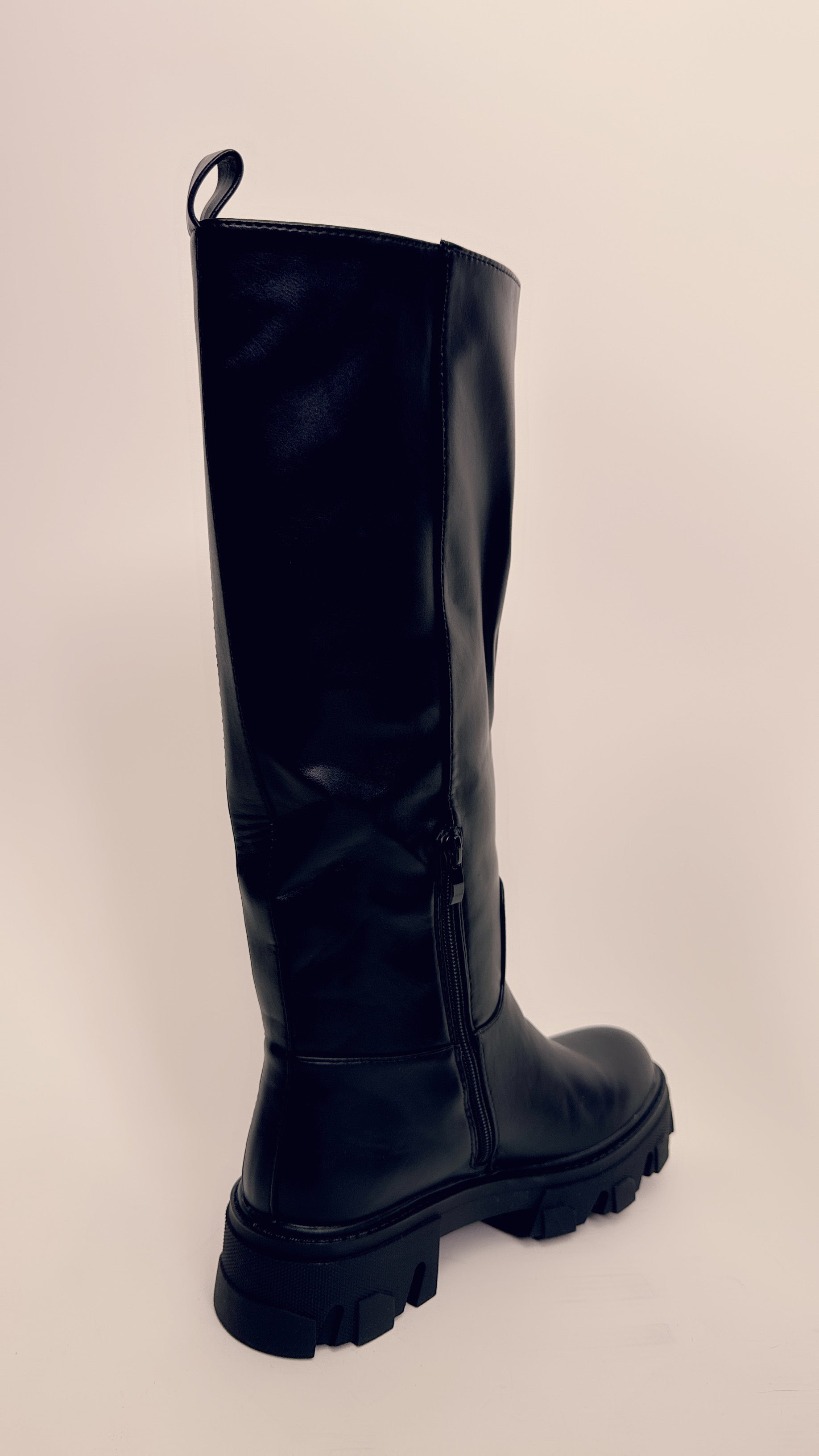 Stivale combat nero
