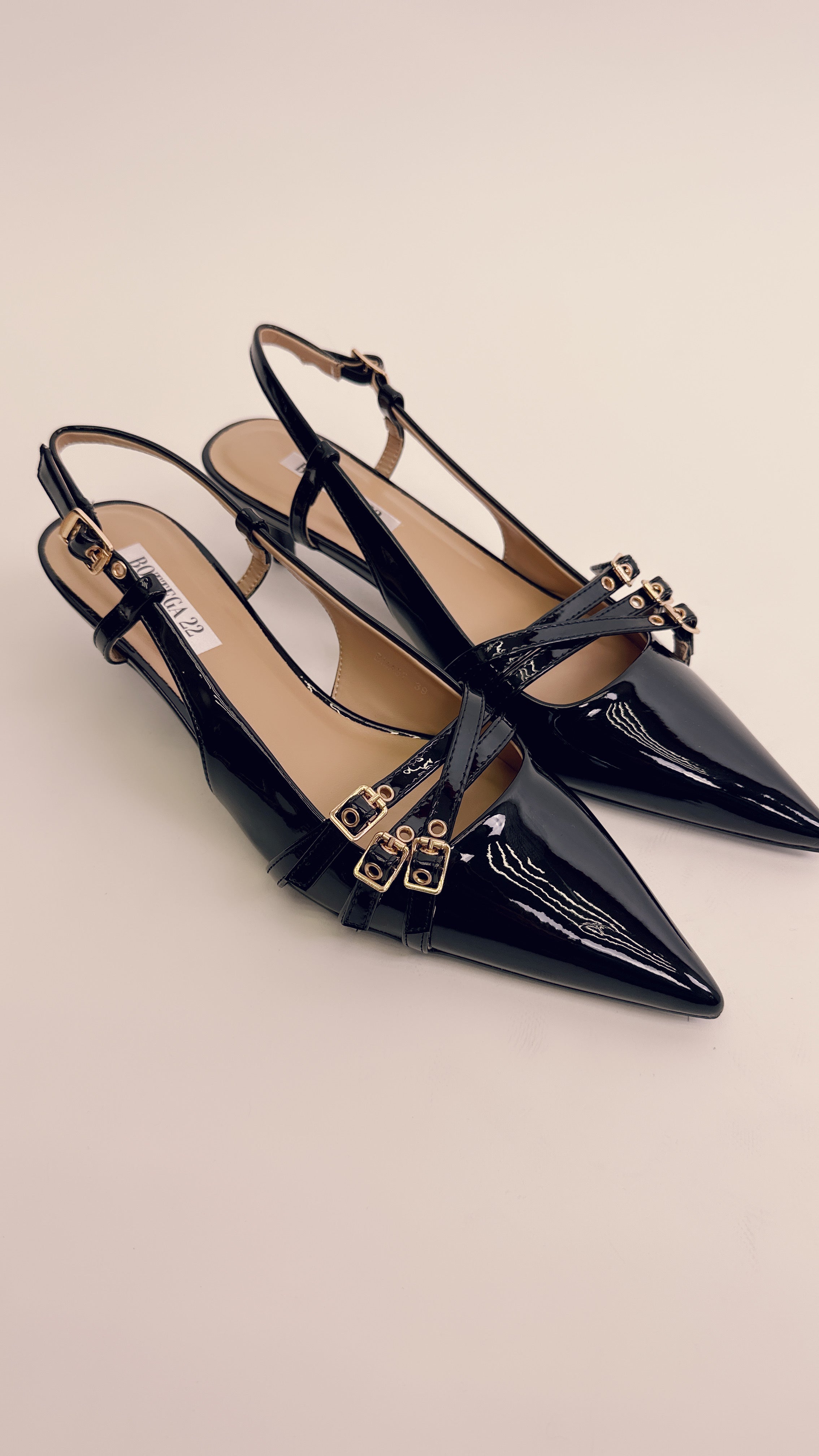 Slingback black bmA57