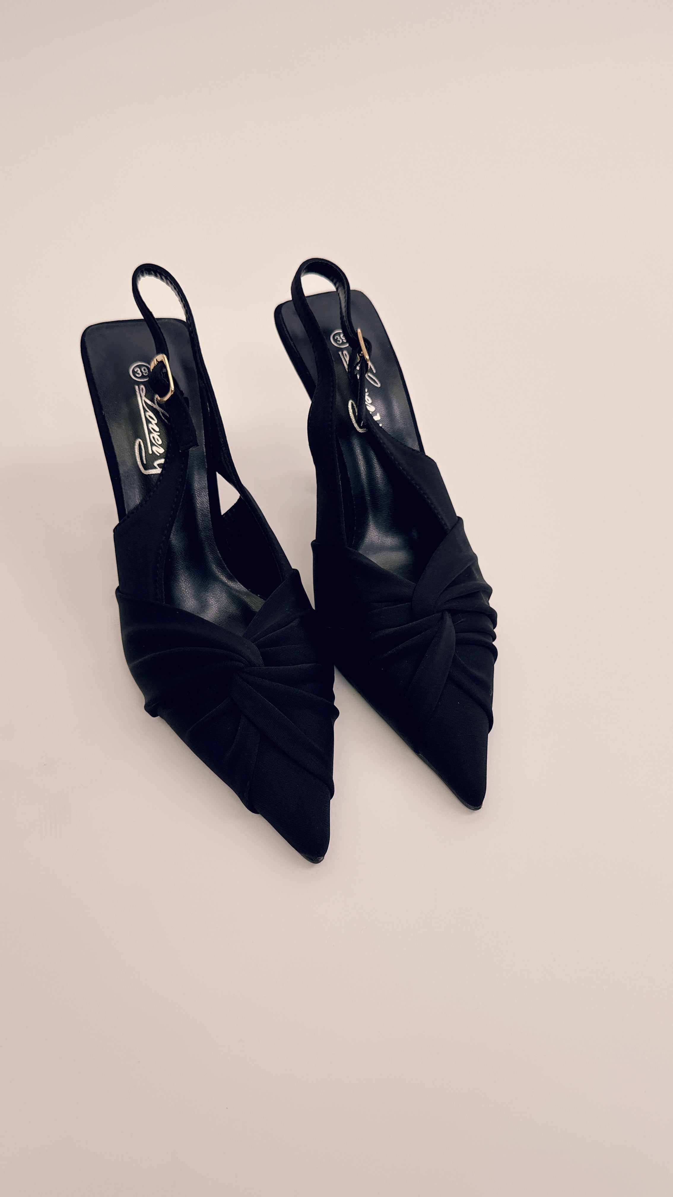 Slingback black 3119