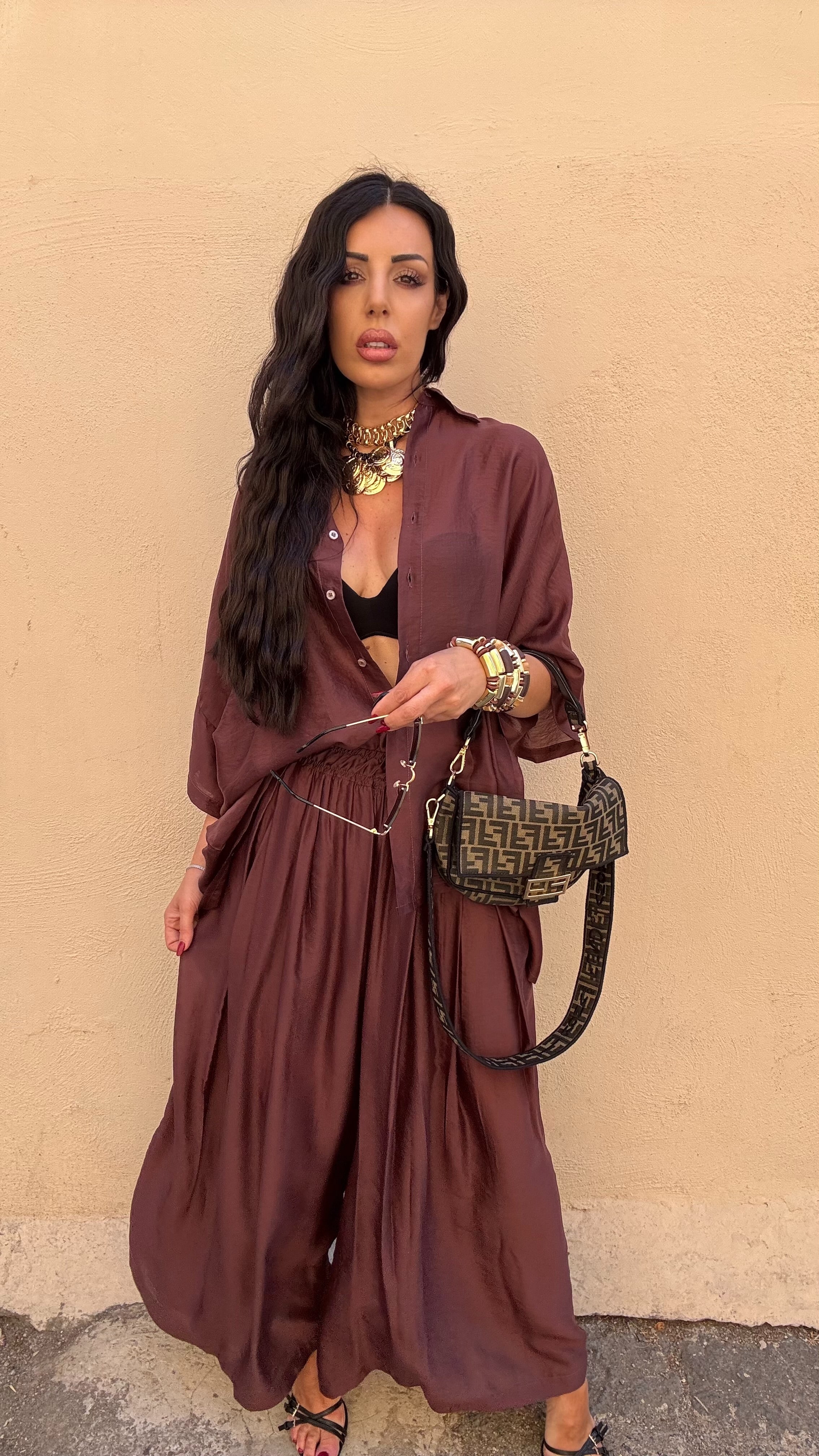 Coordinato extra light moka